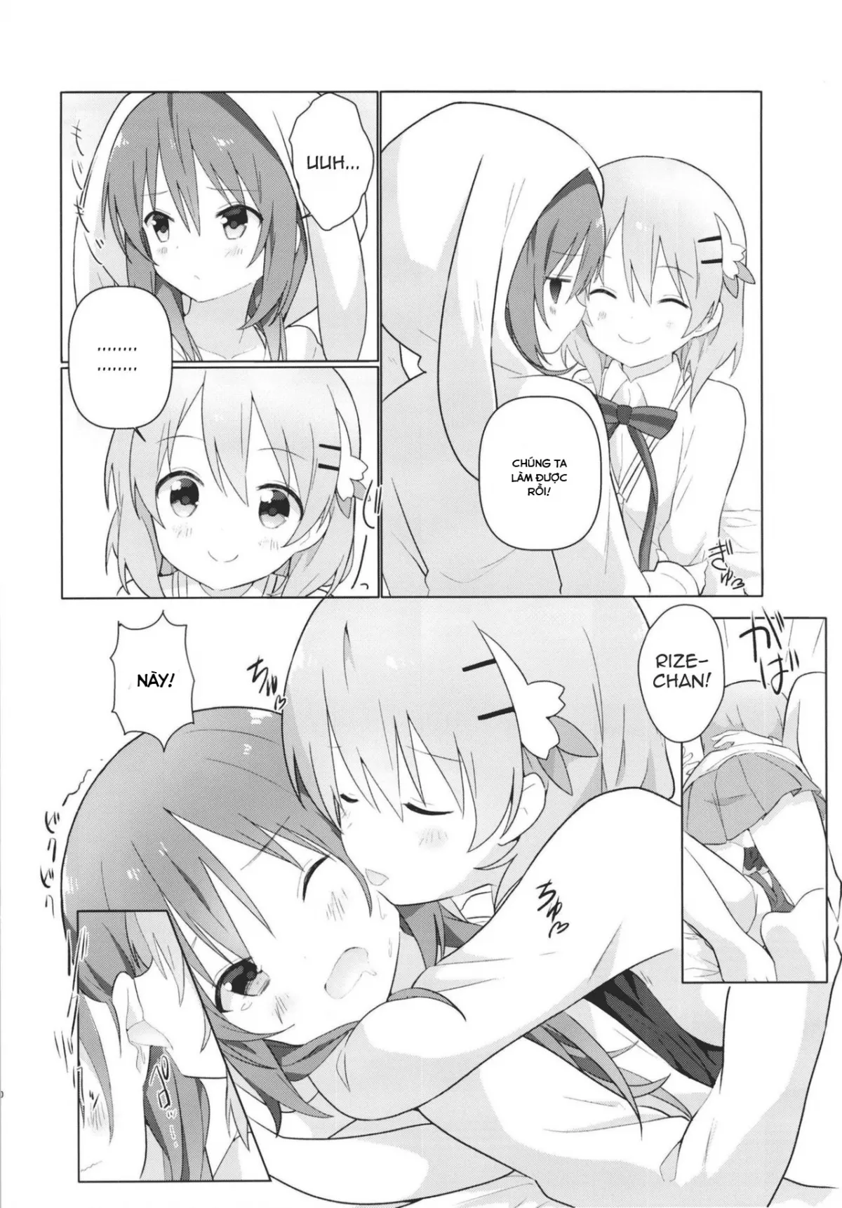 HentaiVN.net - Ảnh 11 - KokoRize de Yuri ni Mezameru Hon (Gochuumon wa Usagi desu ka?) - Oneshot