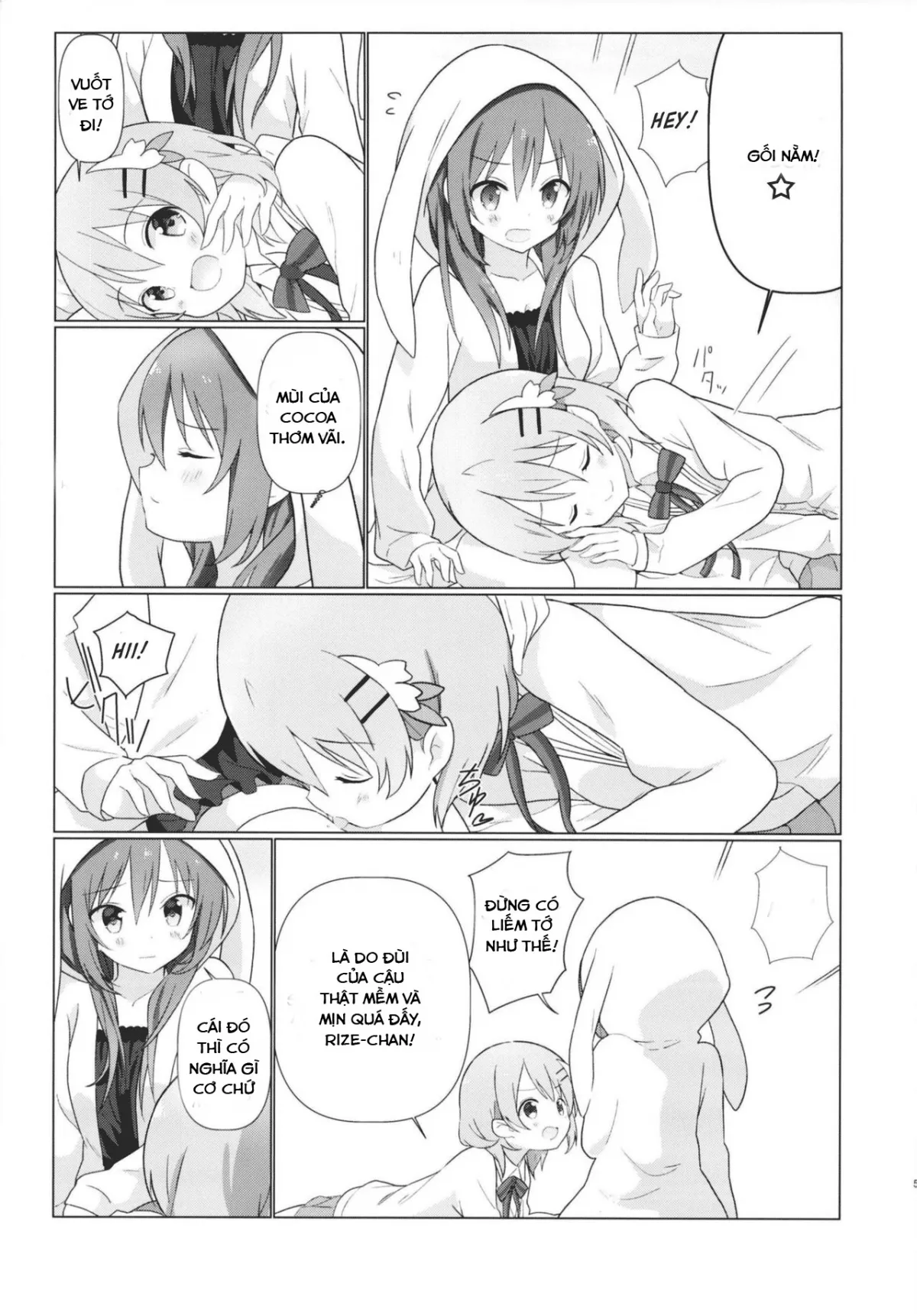 HentaiVN.net - Ảnh 6 - KokoRize de Yuri ni Mezameru Hon (Gochuumon wa Usagi desu ka?) - Oneshot