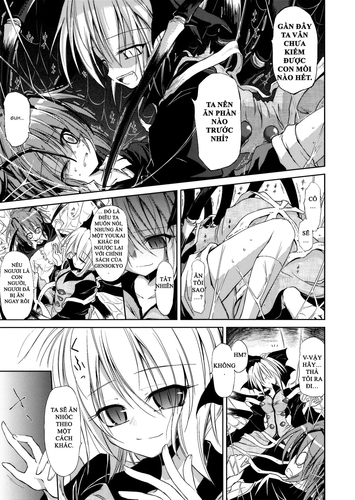 HentaiVN.net - Ảnh 4 - Wriggle chuudoku makki shoujou (Touhou Project) - Chap 1