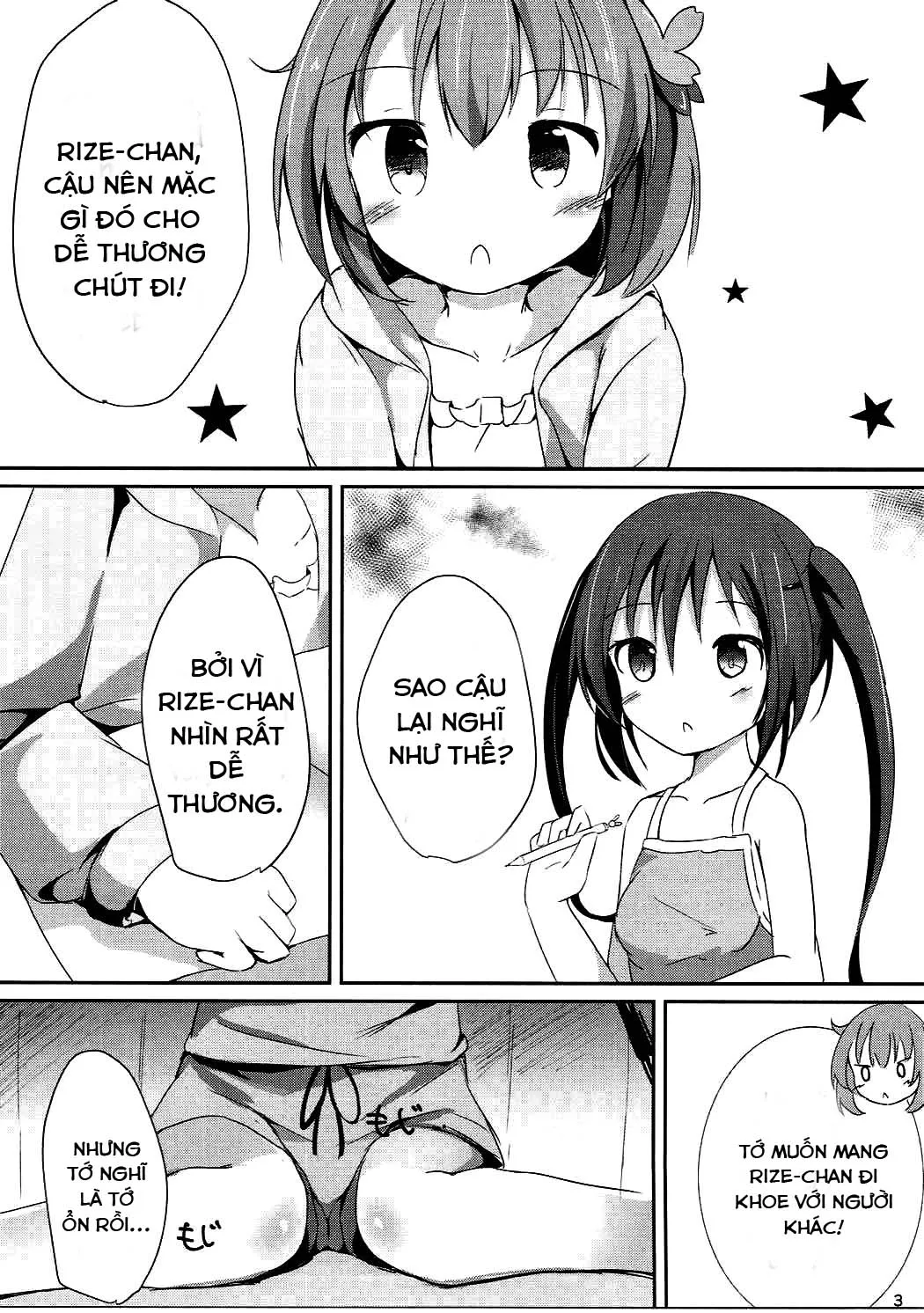 HentaiVN.net - Ảnh 2 - Find myself (Gochuumon wa Usagi desu ka?) - Oneshot