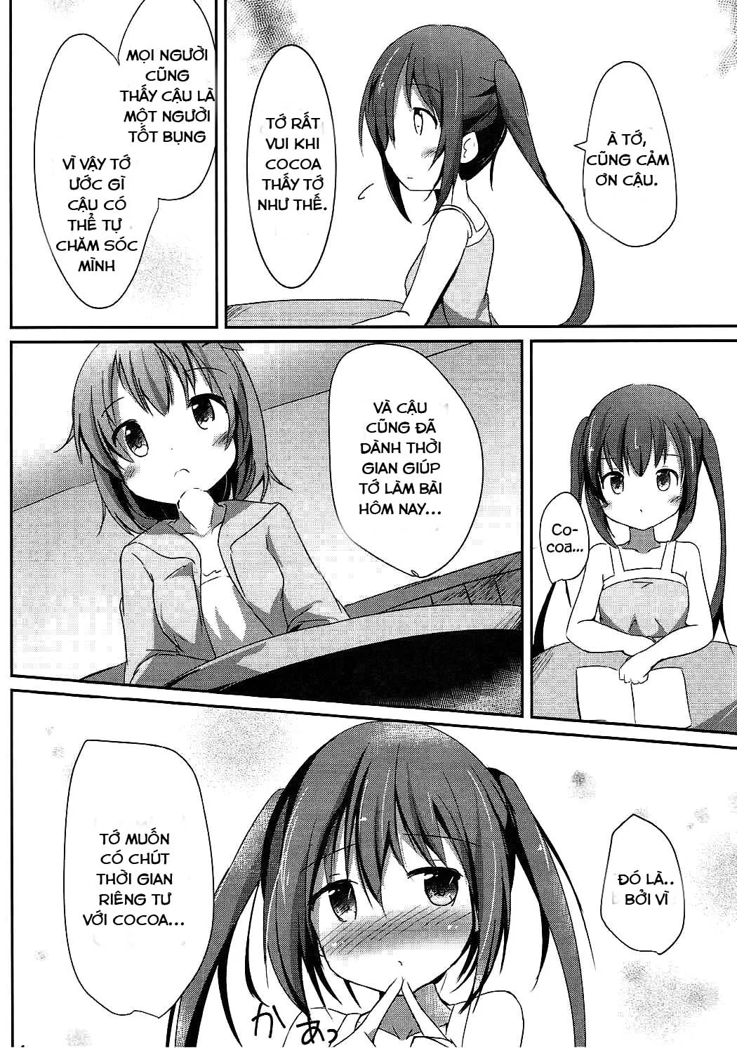 HentaiVN.net - Ảnh 3 - Find myself (Gochuumon wa Usagi desu ka?) - Oneshot