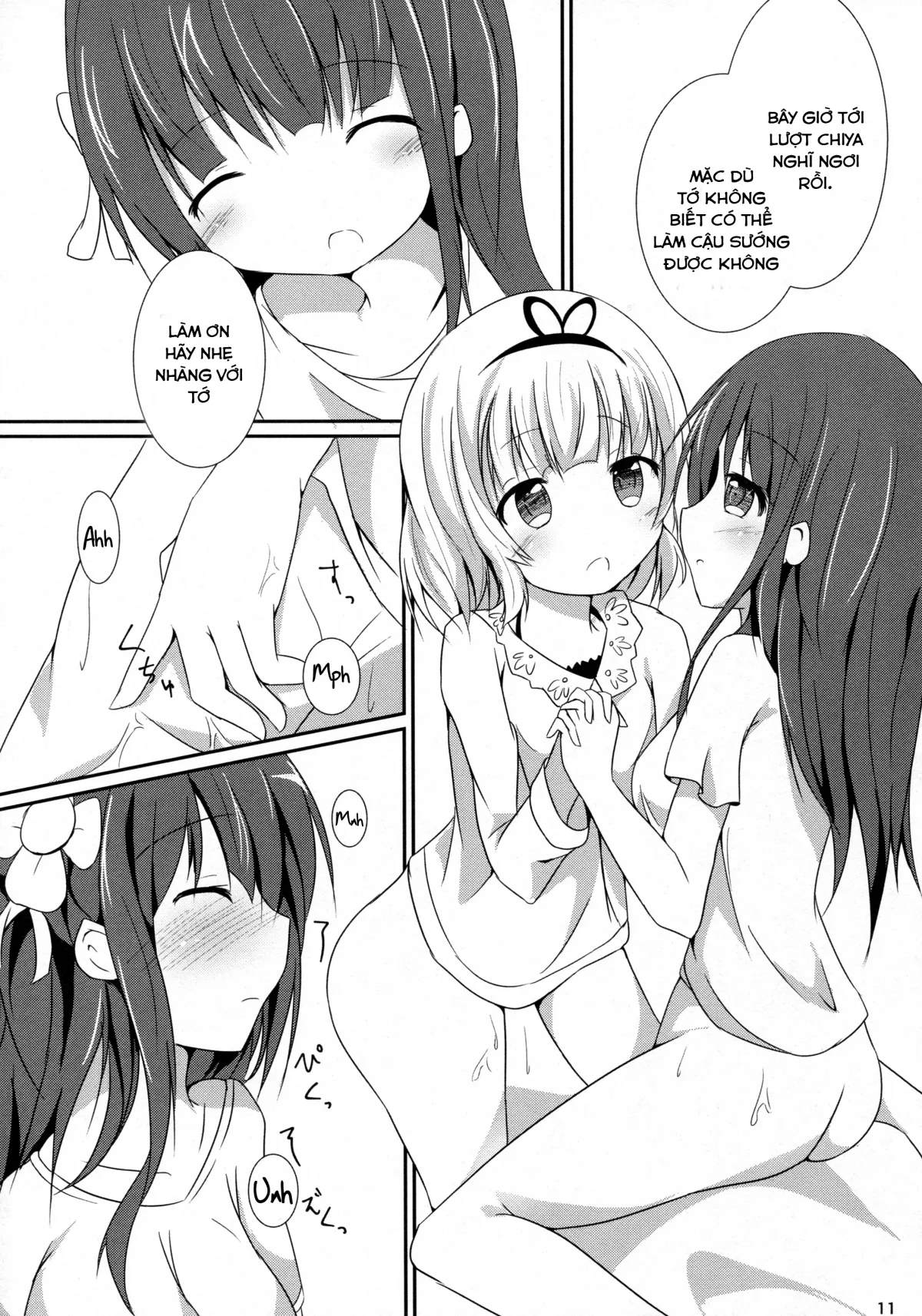 HentaiVN.net - Ảnh 12 - Friends-Friend-Friends (Gochuumon wa Usagi desu ka?) - Oneshot