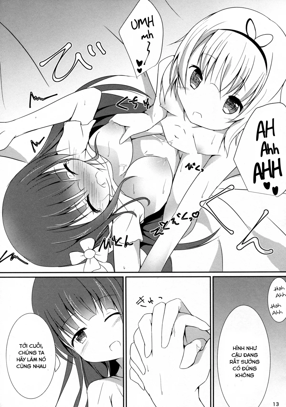 HentaiVN.net - Ảnh 14 - Friends-Friend-Friends (Gochuumon wa Usagi desu ka?) - Oneshot