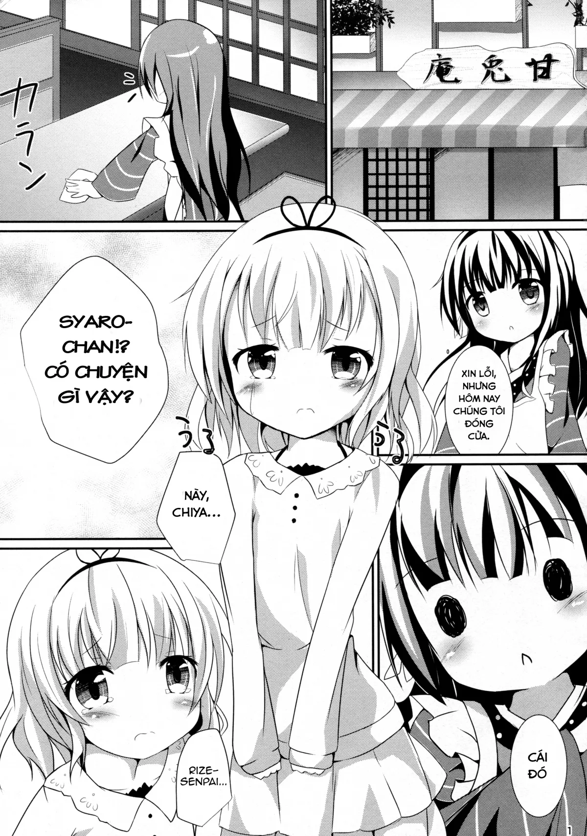 HentaiVN.net - Ảnh 2 - Friends-Friend-Friends (Gochuumon wa Usagi desu ka?) - Oneshot