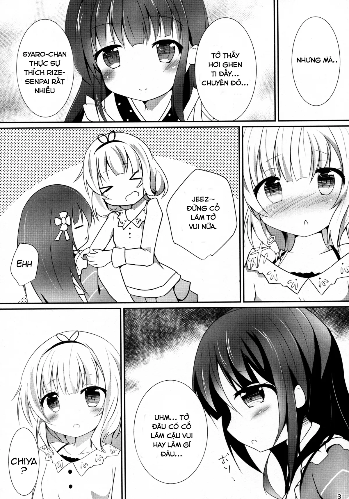 HentaiVN.net - Ảnh 4 - Friends-Friend-Friends (Gochuumon wa Usagi desu ka?) - Oneshot