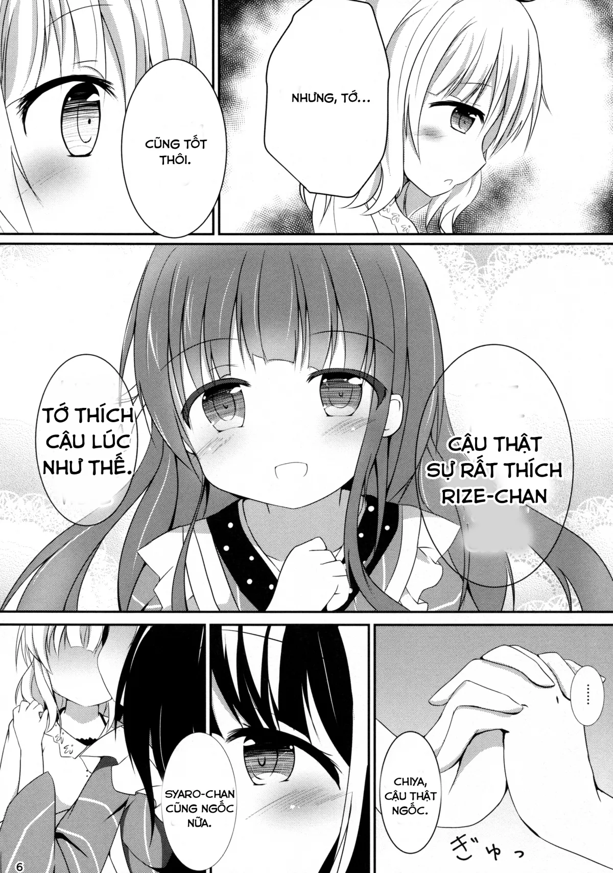 HentaiVN.net - Ảnh 7 - Friends-Friend-Friends (Gochuumon wa Usagi desu ka?) - Oneshot