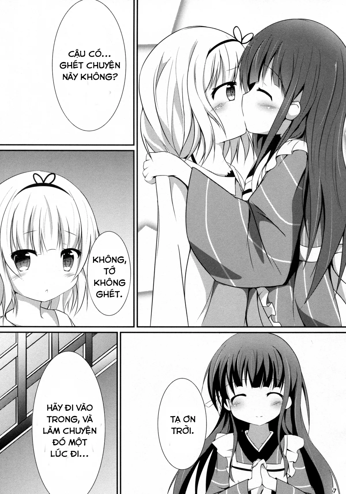 HentaiVN.net - Ảnh 8 - Friends-Friend-Friends (Gochuumon wa Usagi desu ka?) - Oneshot