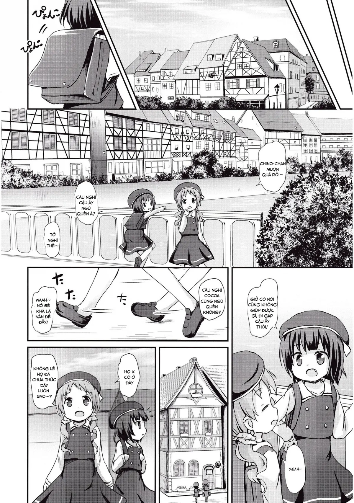 HentaiVN.net - Ảnh 10 - Moshikashite, Chino-chan Onesho Shichatta no?? (Gochuumon wa Usagi desu ka?) - Oneshot