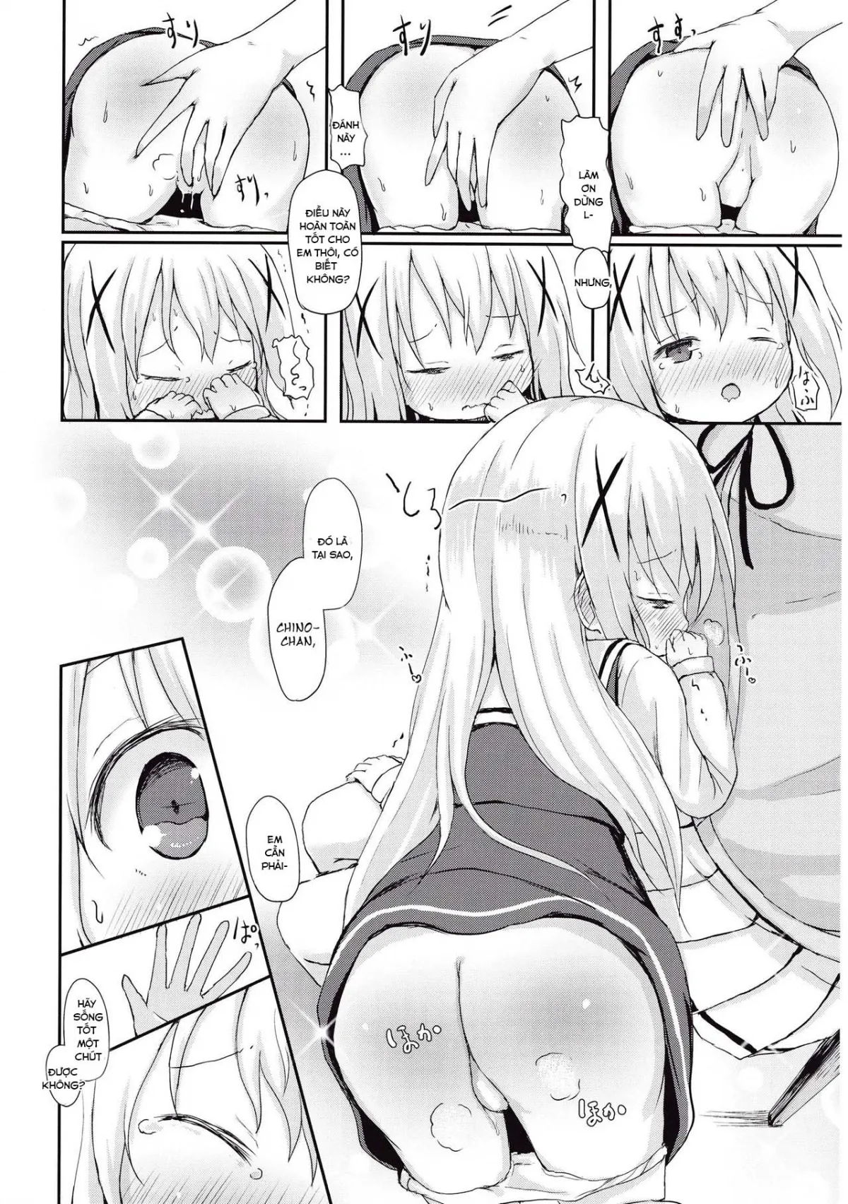 HentaiVN.net - Ảnh 16 - Moshikashite, Chino-chan Onesho Shichatta no?? (Gochuumon wa Usagi desu ka?) - Oneshot