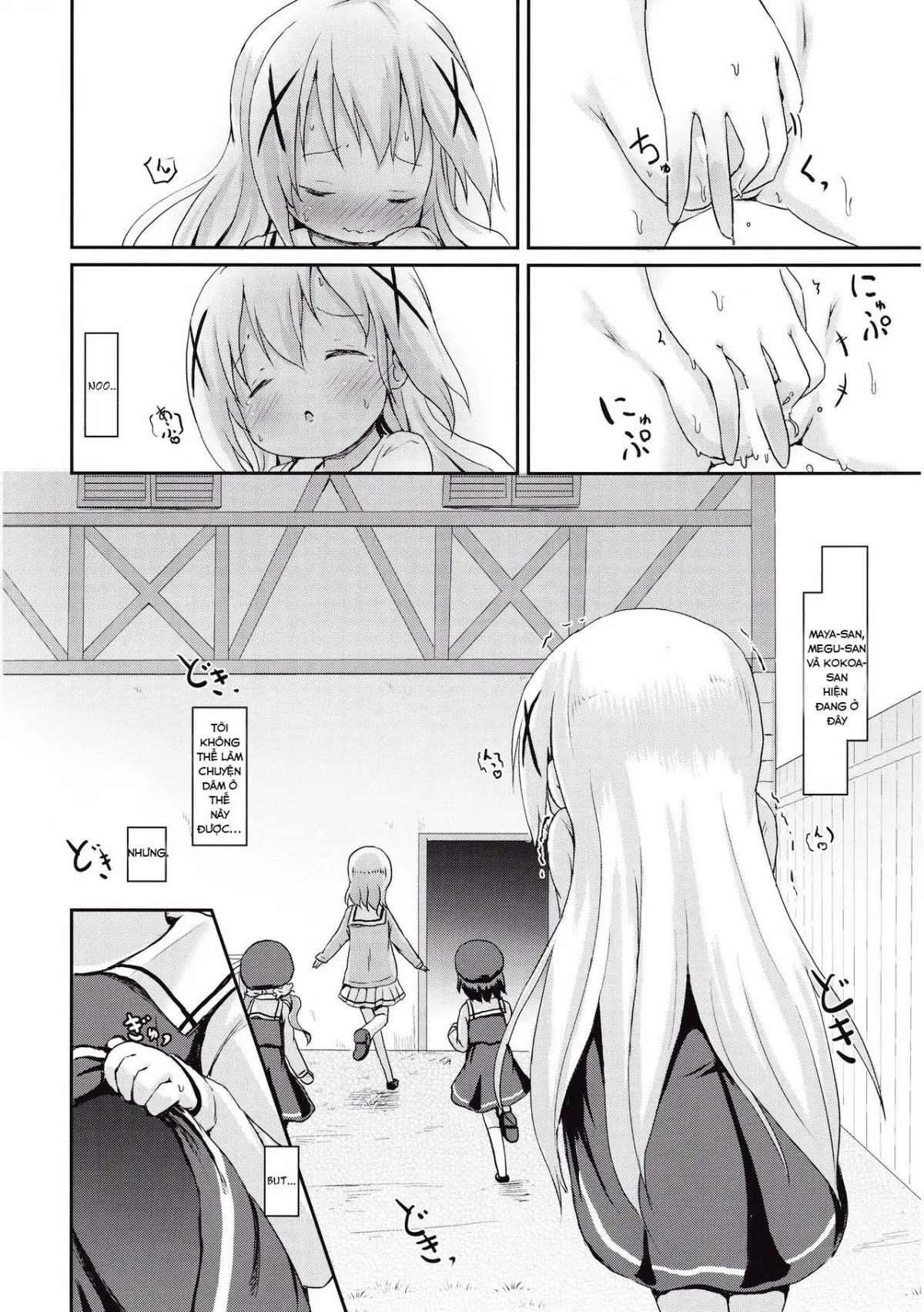 HentaiVN.net - Ảnh 22 - Moshikashite, Chino-chan Onesho Shichatta no?? (Gochuumon wa Usagi desu ka?) - Oneshot
