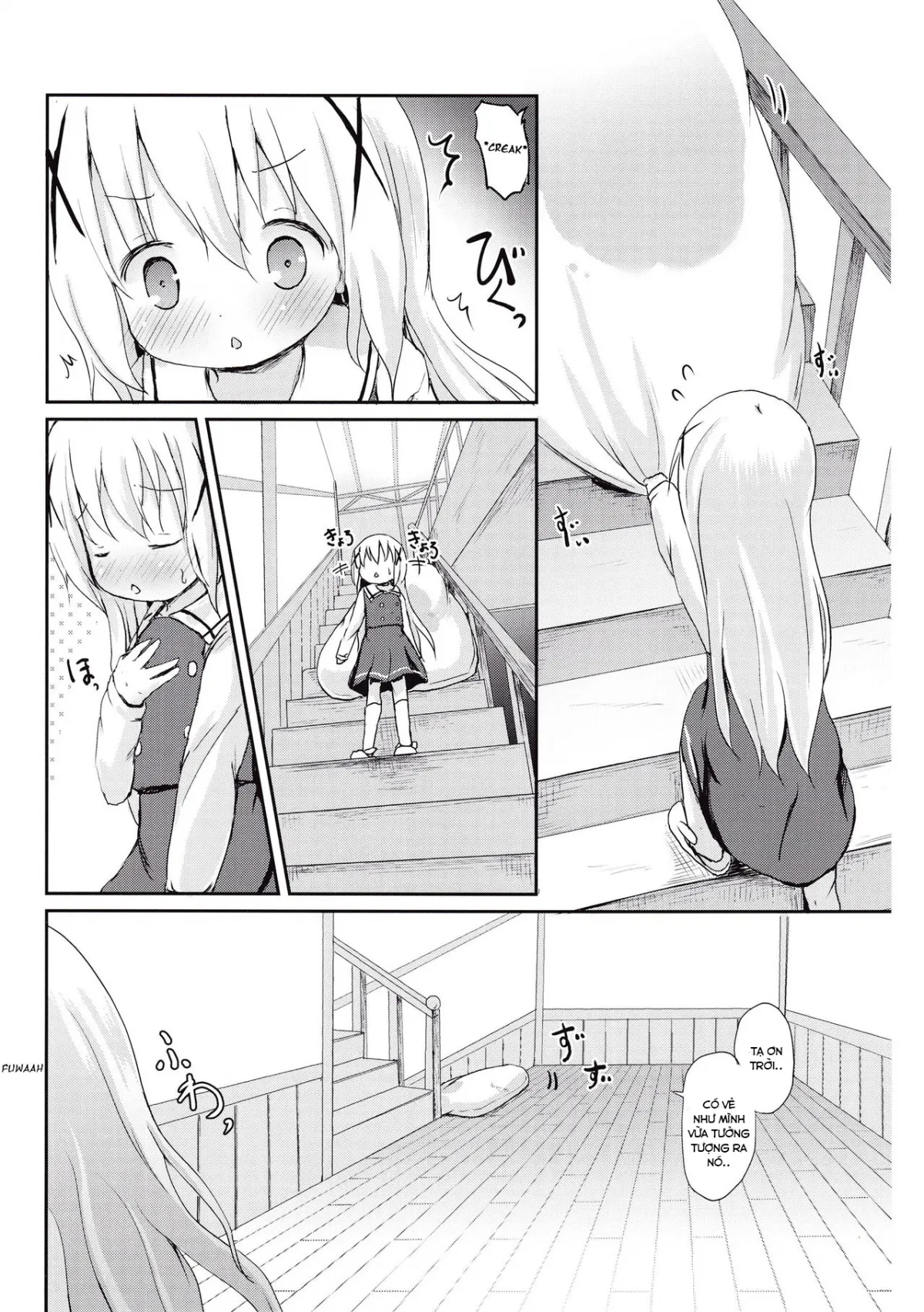 HentaiVN.net - Ảnh 6 - Moshikashite, Chino-chan Onesho Shichatta no?? (Gochuumon wa Usagi desu ka?) - Oneshot