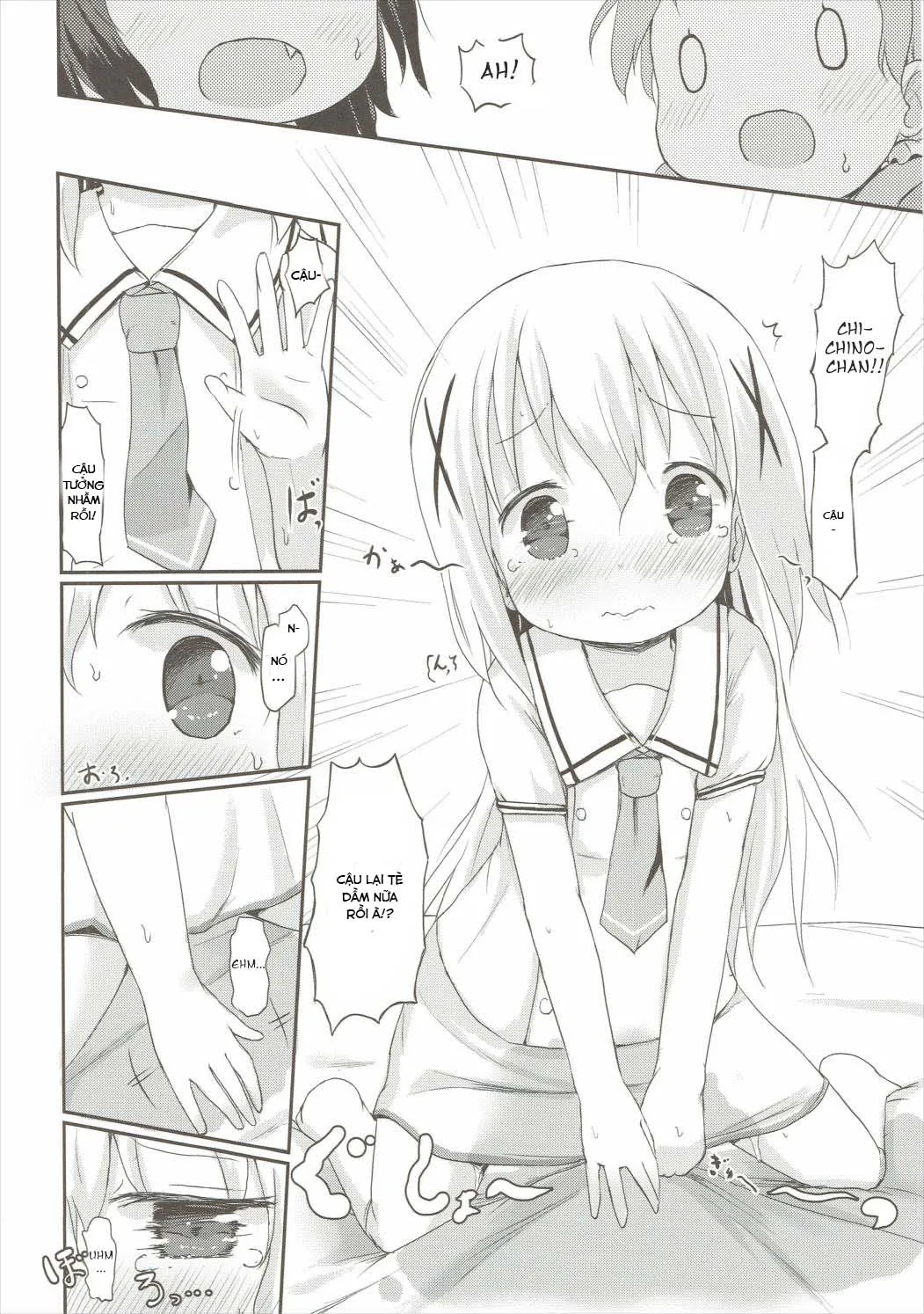 HentaiVN.net - Ảnh 17 - Moshikashite, Chino-chan Onesho Shichatta no?? 2 (Gochuumon wa Usagi desu ka?) - Oneshot