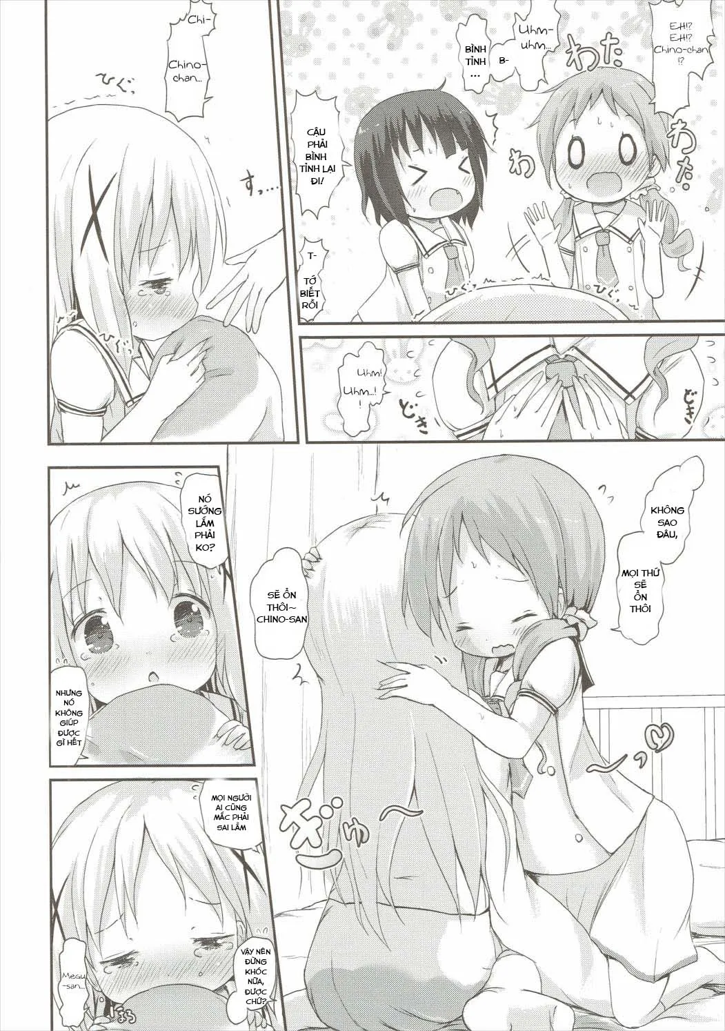 HentaiVN.net - Ảnh 19 - Moshikashite, Chino-chan Onesho Shichatta no?? 2 (Gochuumon wa Usagi desu ka?) - Oneshot
