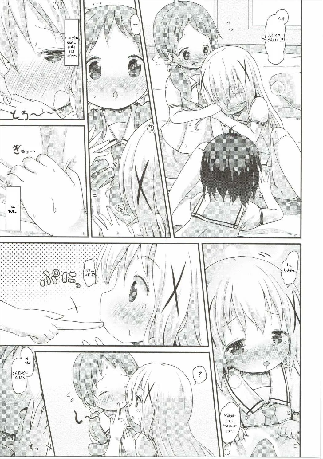 HentaiVN.net - Ảnh 23 - Moshikashite, Chino-chan Onesho Shichatta no?? 2 (Gochuumon wa Usagi desu ka?) - Oneshot