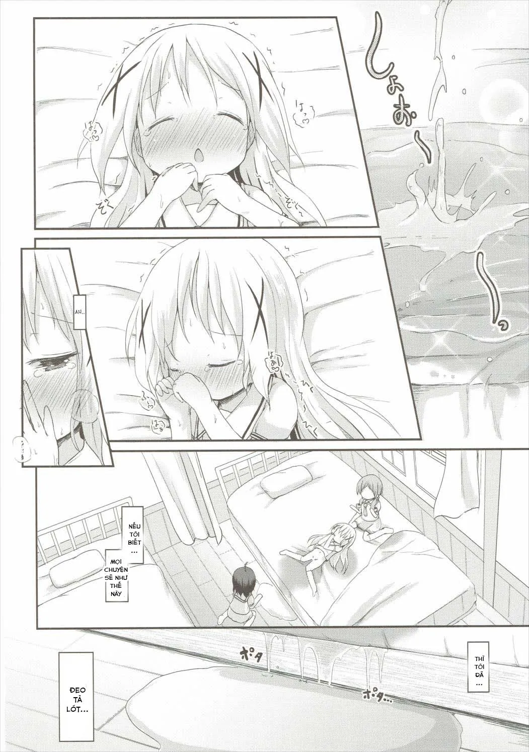HentaiVN.net - Ảnh 30 - Moshikashite, Chino-chan Onesho Shichatta no?? 2 (Gochuumon wa Usagi desu ka?) - Oneshot
