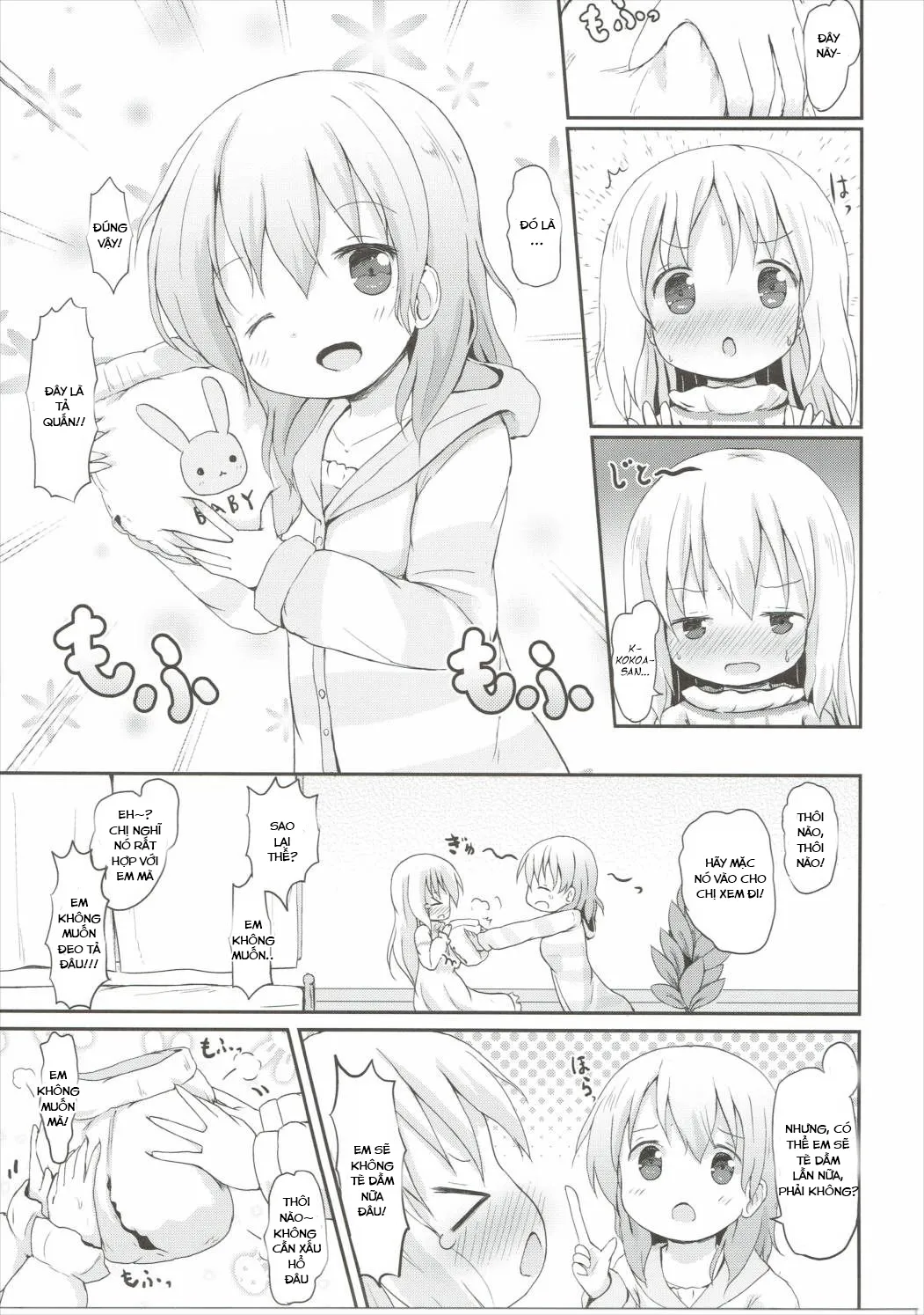 HentaiVN.net - Ảnh 4 - Moshikashite, Chino-chan Onesho Shichatta no?? 2 (Gochuumon wa Usagi desu ka?) - Oneshot