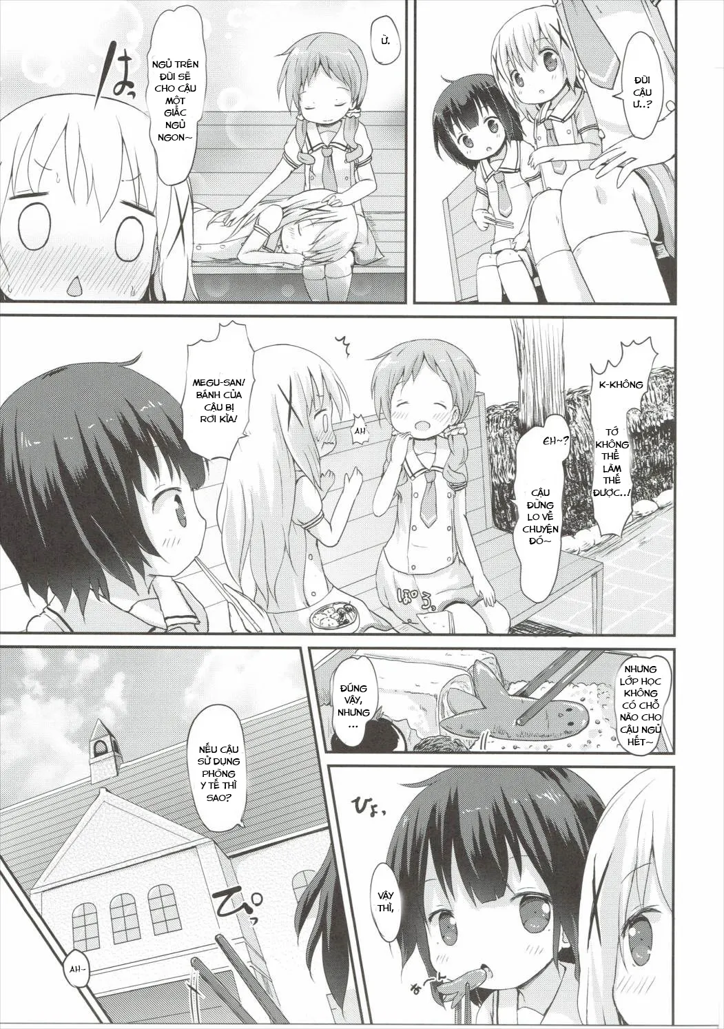 HentaiVN.net - Ảnh 8 - Moshikashite, Chino-chan Onesho Shichatta no?? 2 (Gochuumon wa Usagi desu ka?) - Oneshot