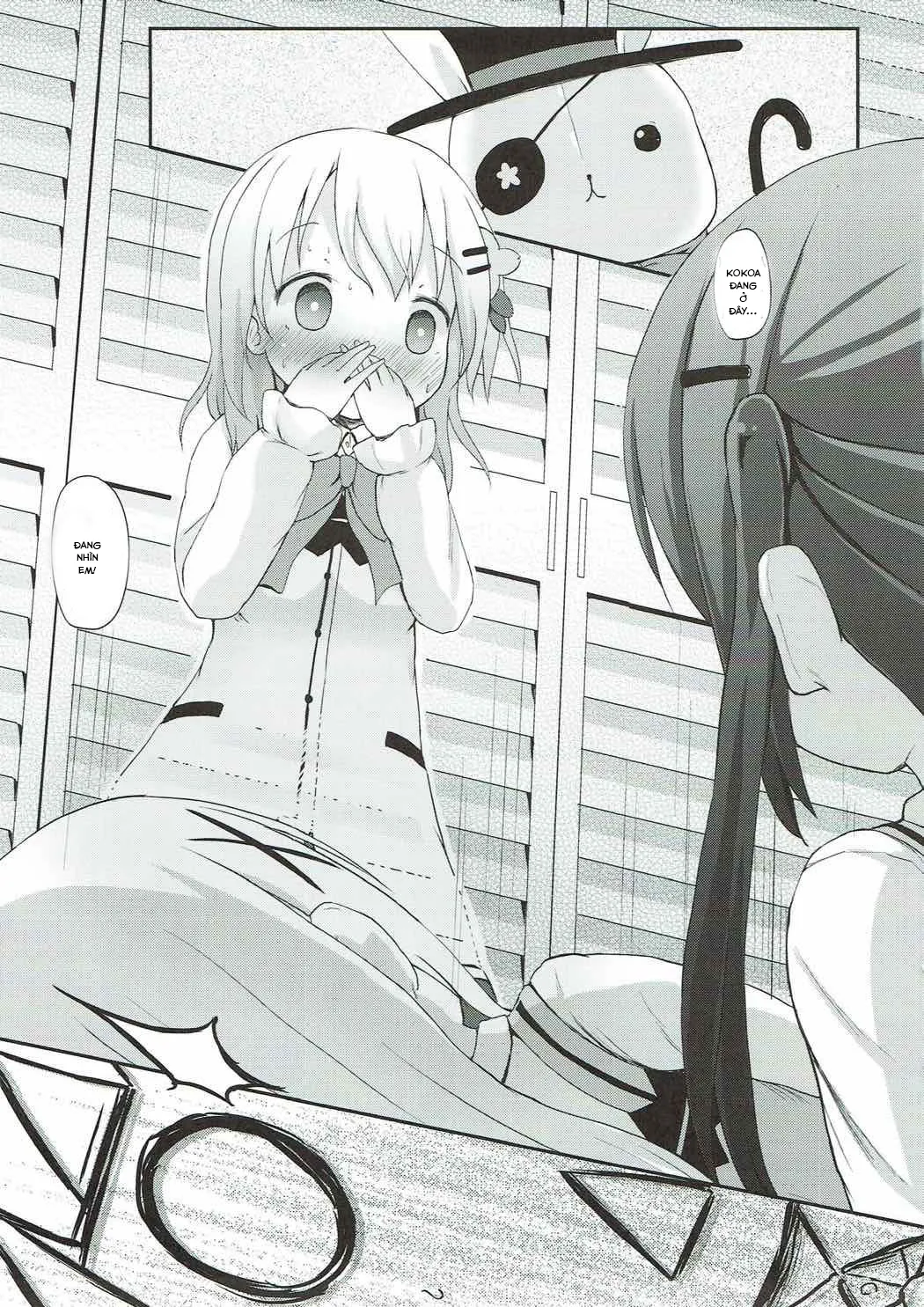 HentaiVN.net - Ảnh 16 - Chino-chan no Omata Check (Gochuumon wa Usagi desu ka?) - Oneshot