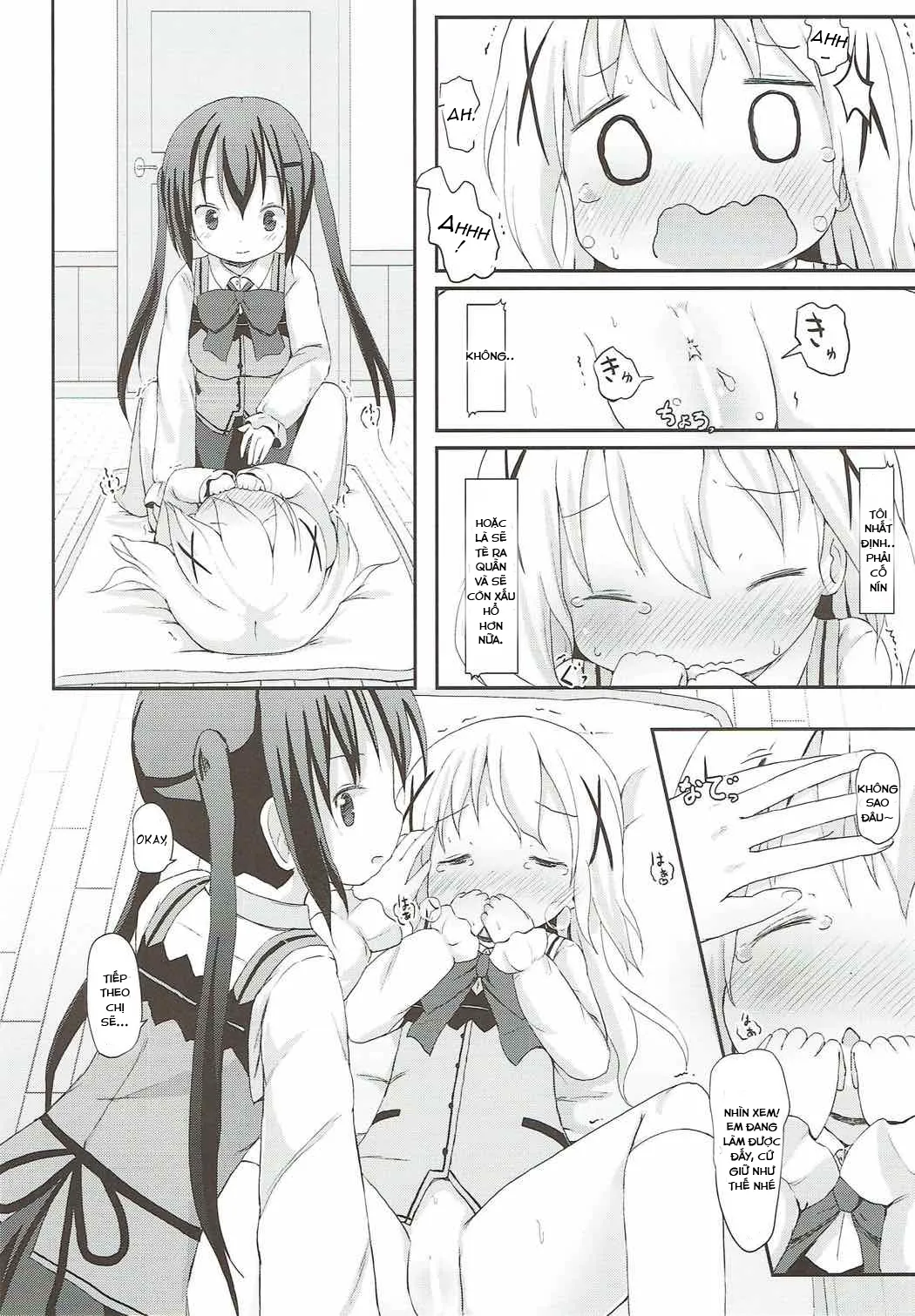 HentaiVN.net - Ảnh 23 - Chino-chan no Omata Check (Gochuumon wa Usagi desu ka?) - Oneshot