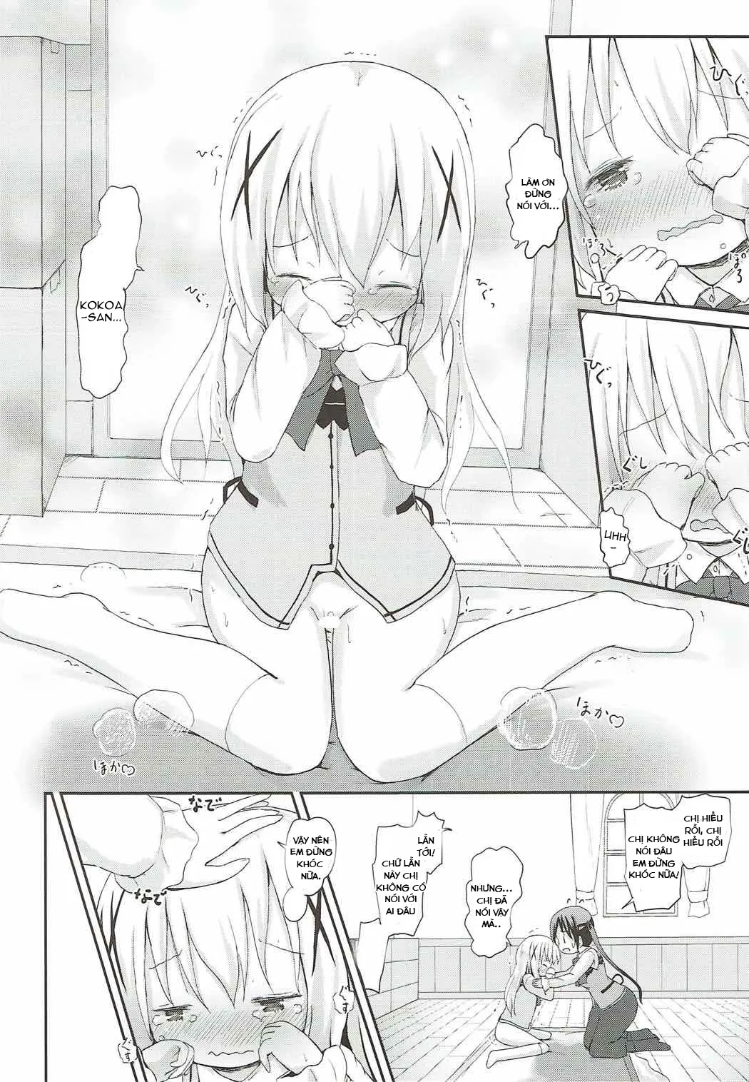 HentaiVN.net - Ảnh 29 - Chino-chan no Omata Check (Gochuumon wa Usagi desu ka?) - Oneshot