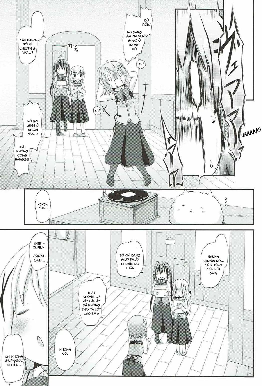 HentaiVN.net - Ảnh 30 - Chino-chan no Omata Check (Gochuumon wa Usagi desu ka?) - Oneshot