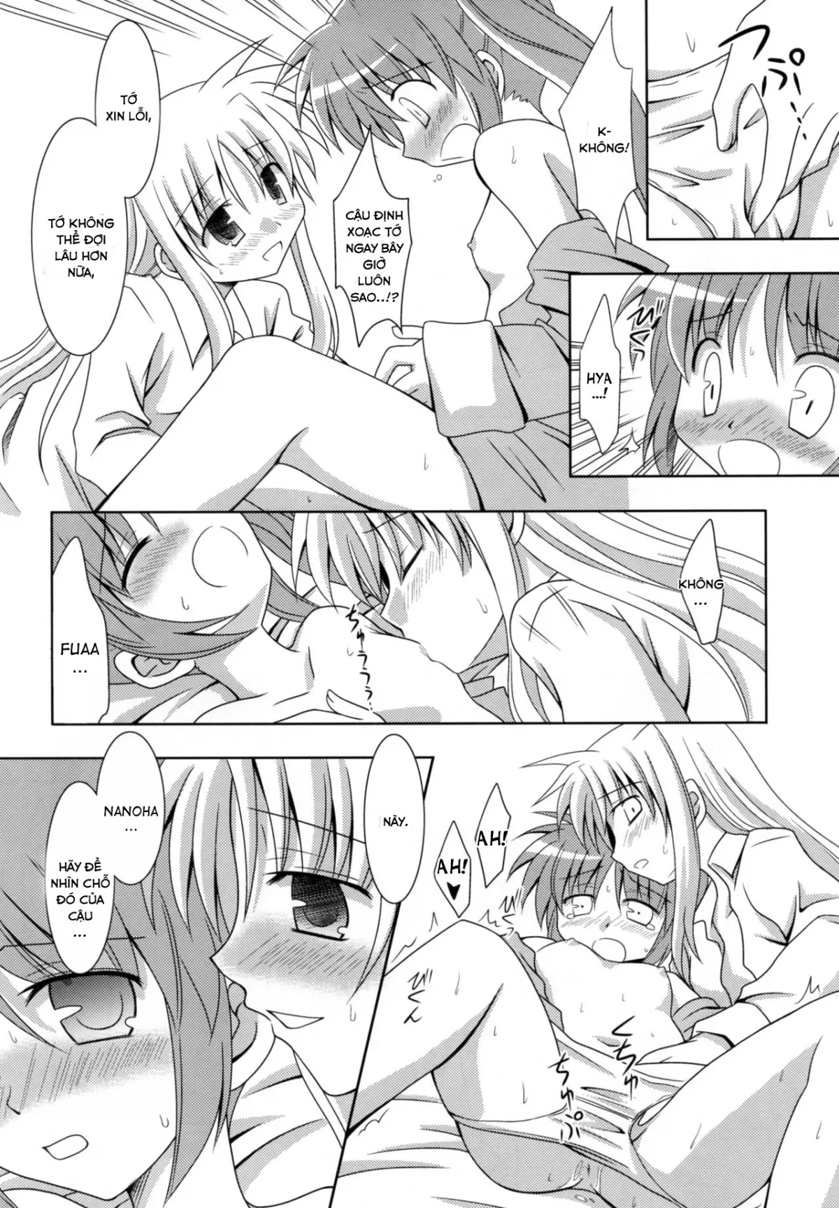HentaiVN.net - Ảnh 11 - Yoru ga Akeru made (Mahou Shoujo Lyrical Nanoha) - Oneshot