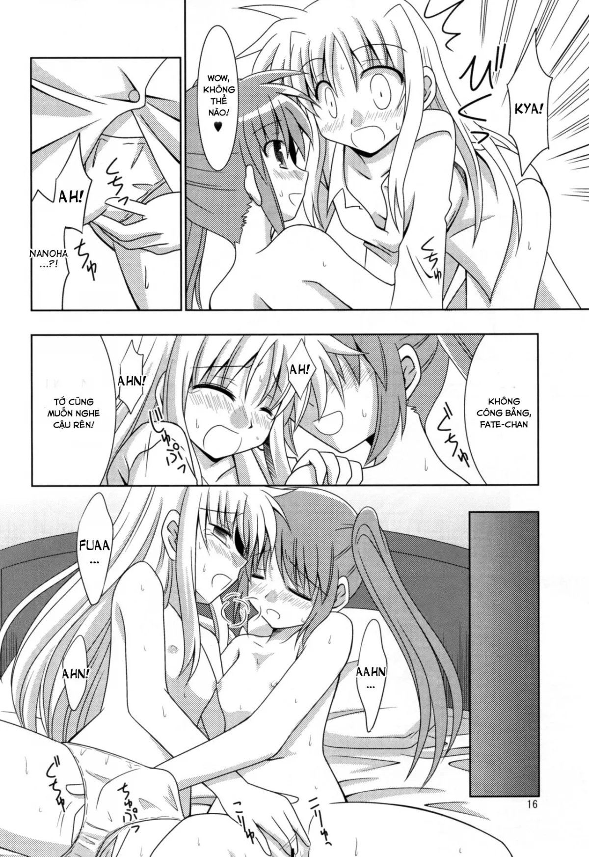 HentaiVN.net - Ảnh 15 - Yoru ga Akeru made (Mahou Shoujo Lyrical Nanoha) - Oneshot
