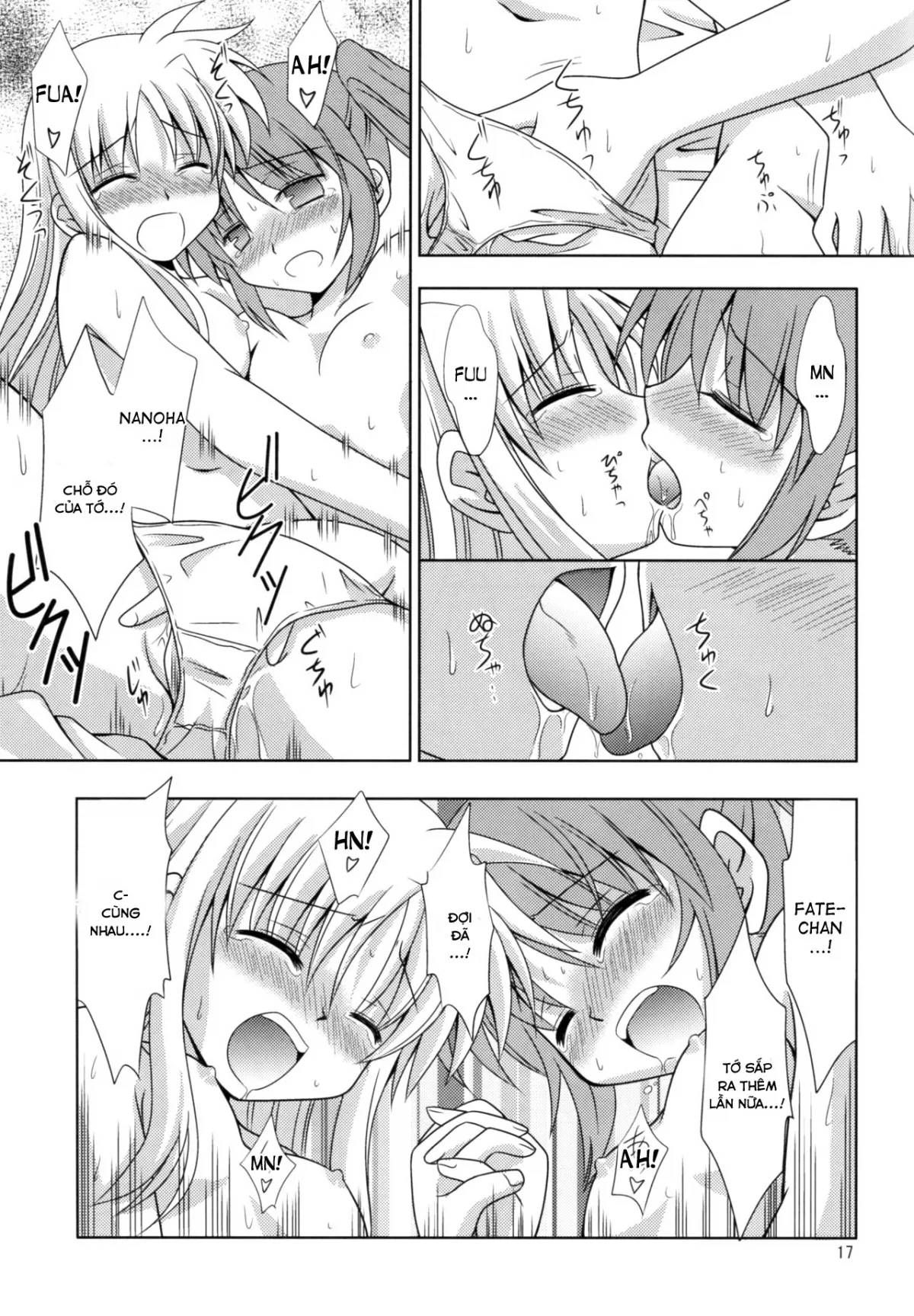 HentaiVN.net - Ảnh 16 - Yoru ga Akeru made (Mahou Shoujo Lyrical Nanoha) - Oneshot