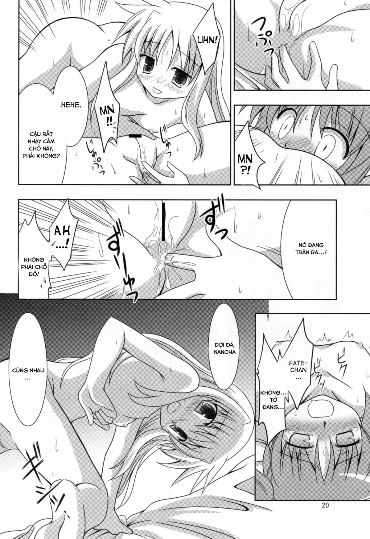 HentaiVN.net - Ảnh 19 - Yoru ga Akeru made (Mahou Shoujo Lyrical Nanoha) - Oneshot