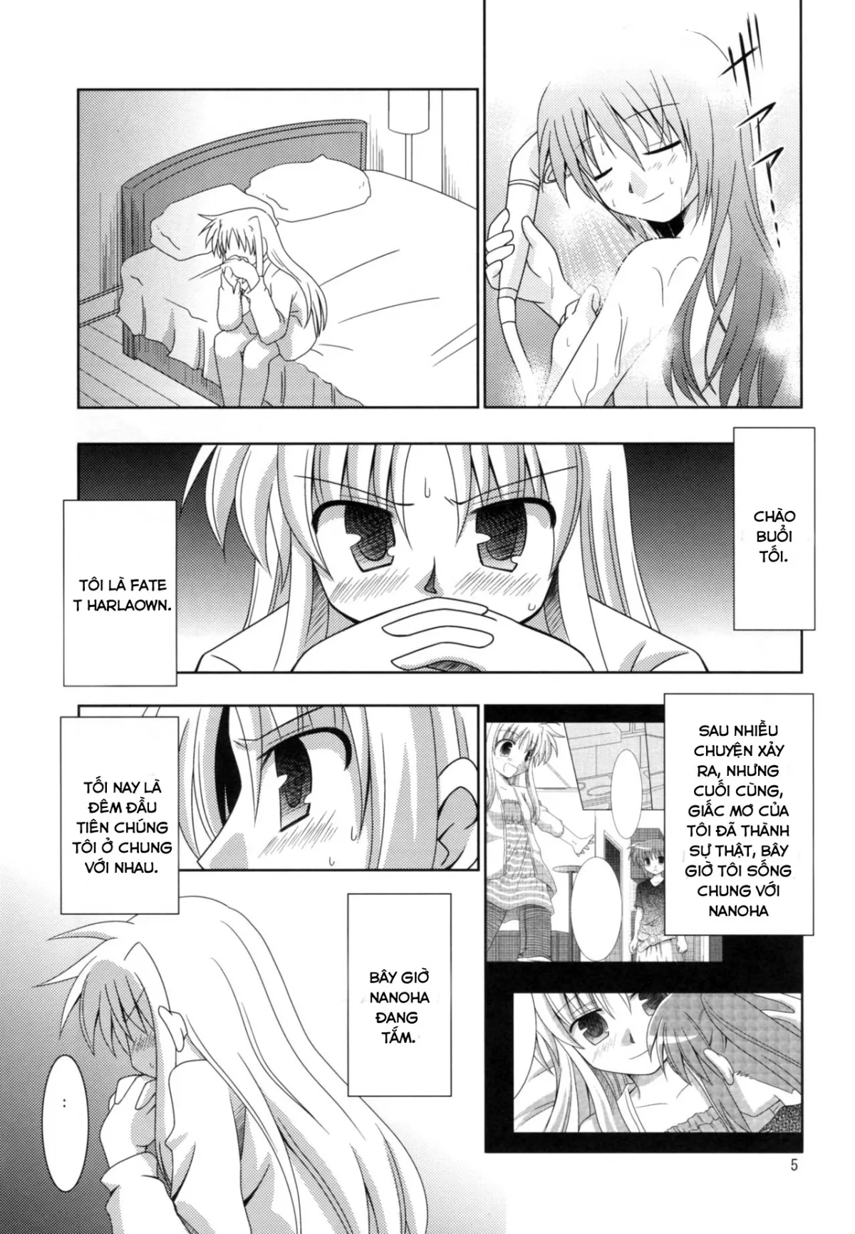 HentaiVN.net - Ảnh 4 - Yoru ga Akeru made (Mahou Shoujo Lyrical Nanoha) - Oneshot
