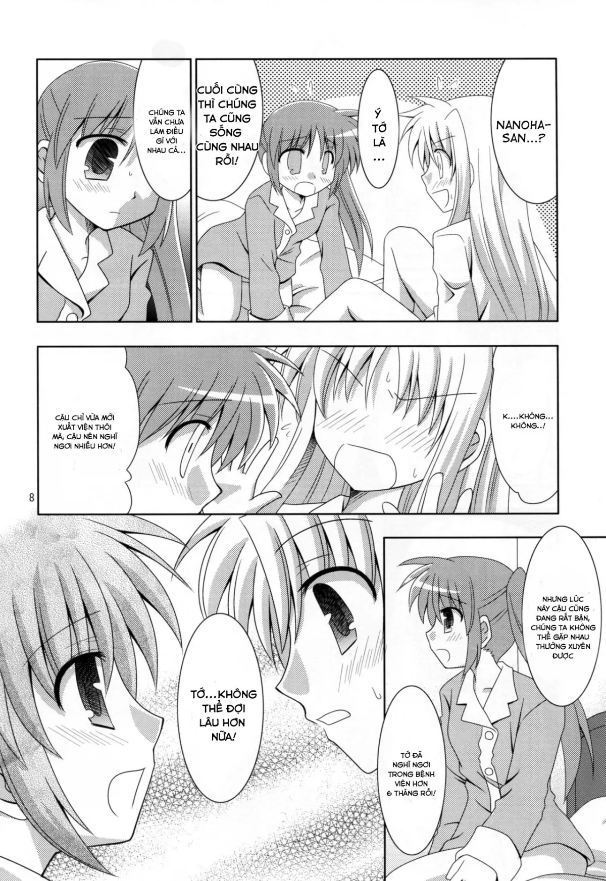 HentaiVN.net - Ảnh 7 - Yoru ga Akeru made (Mahou Shoujo Lyrical Nanoha) - Oneshot