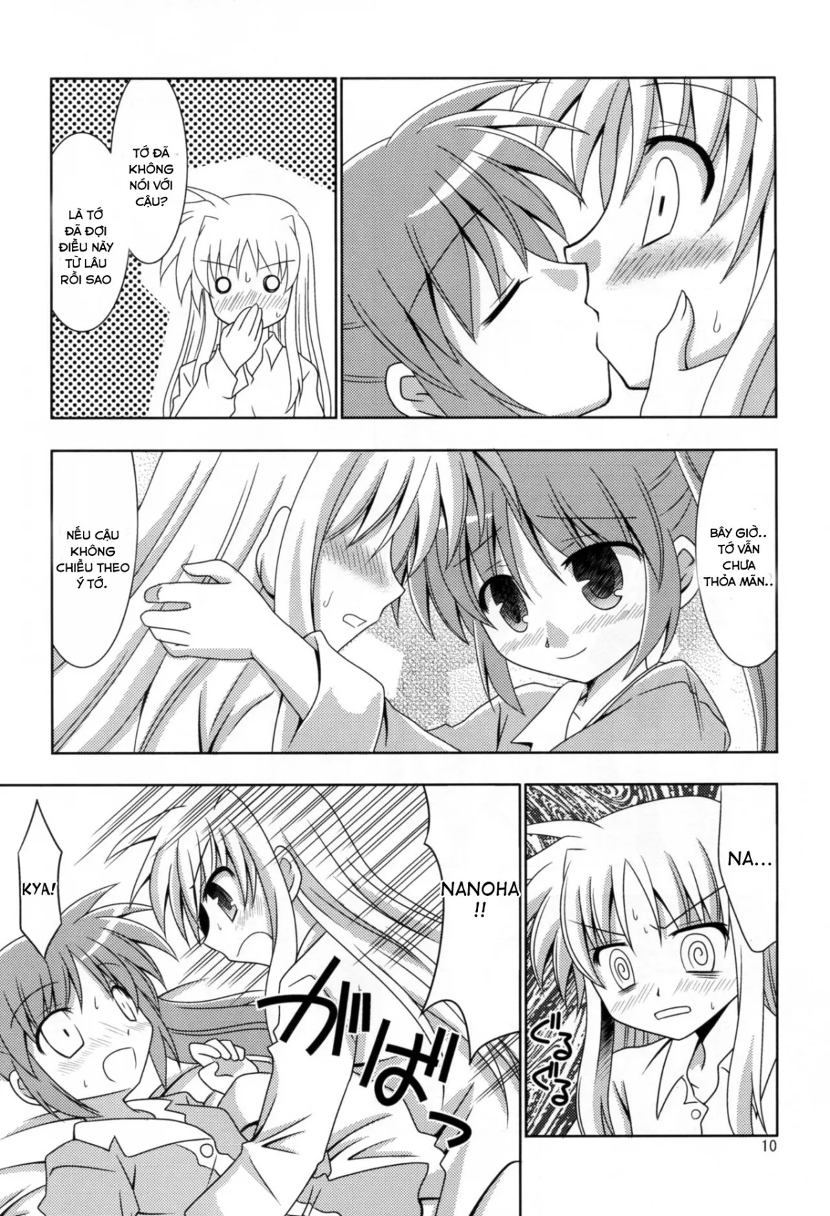 HentaiVN.net - Ảnh 9 - Yoru ga Akeru made (Mahou Shoujo Lyrical Nanoha) - Oneshot