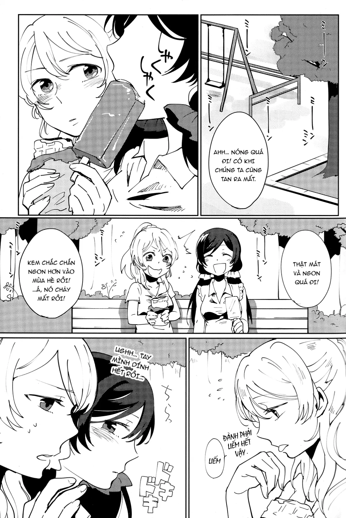 HentaiVN.net - Ảnh 10 - Celeste Blue no Kyoukaisen (Love Live!) [The Boundary of a Celeste Blue] - Oneshot