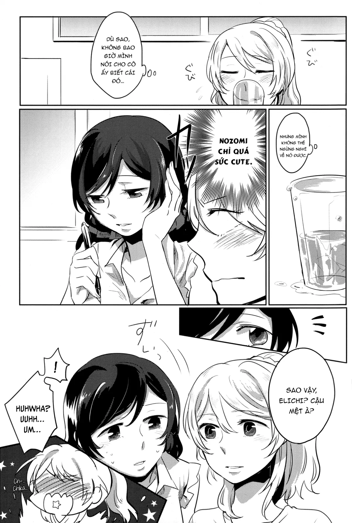 HentaiVN.net - Ảnh 6 - Celeste Blue no Kyoukaisen (Love Live!) [The Boundary of a Celeste Blue] - Oneshot