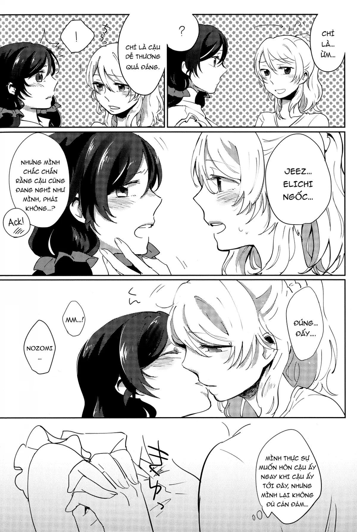 HentaiVN.net - Ảnh 7 - Celeste Blue no Kyoukaisen (Love Live!) [The Boundary of a Celeste Blue] - Oneshot