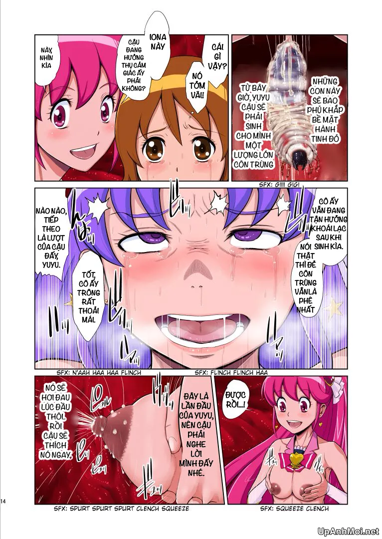 HentaiVN.net - Ảnh 12 - Juuryoku Shiki Youheki (Happyness Charge Precure) - Chap 1