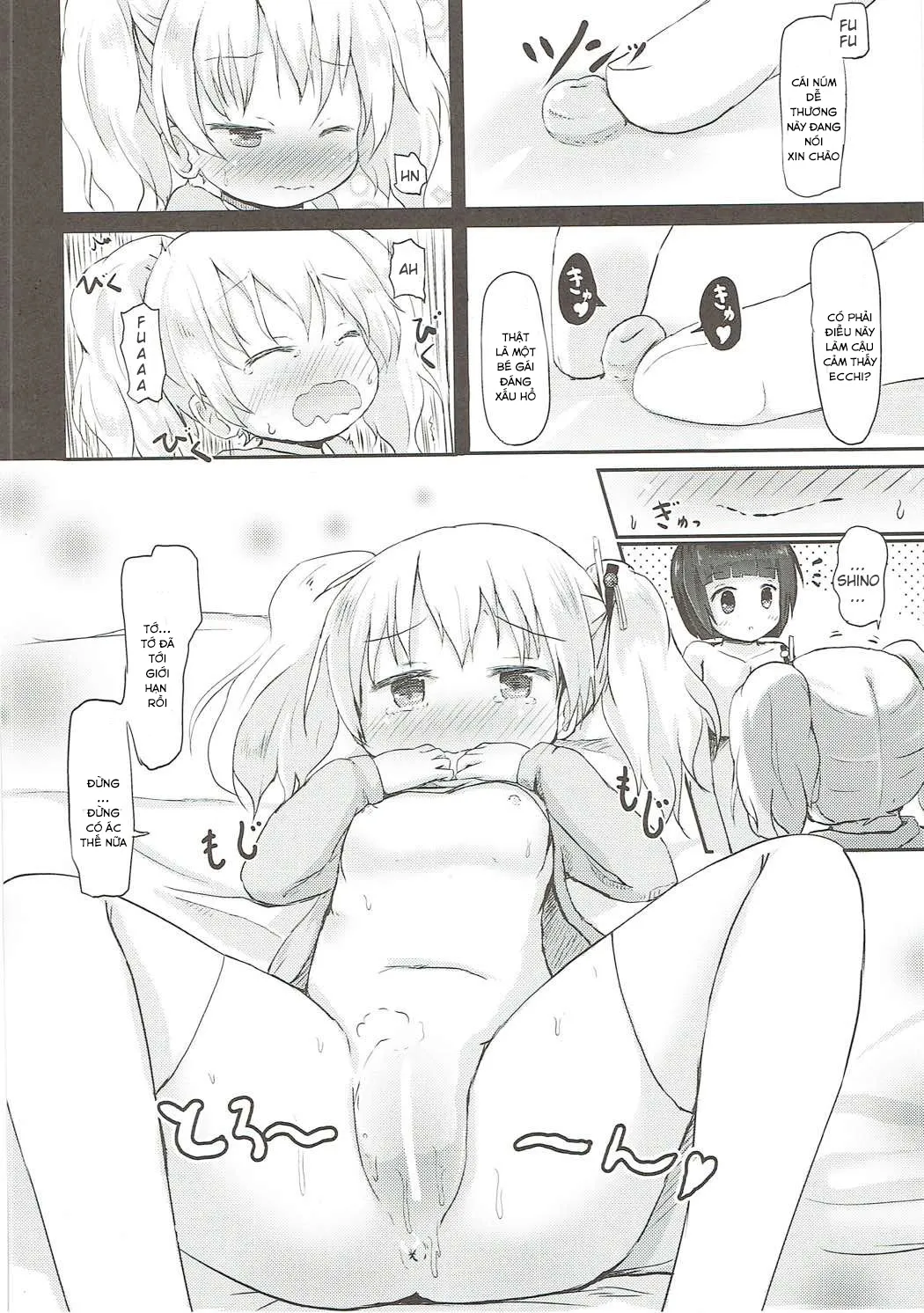 HentaiVN.net - Ảnh 11 - Kiniro Potion (Kiniro Mosaic) - Oneshot