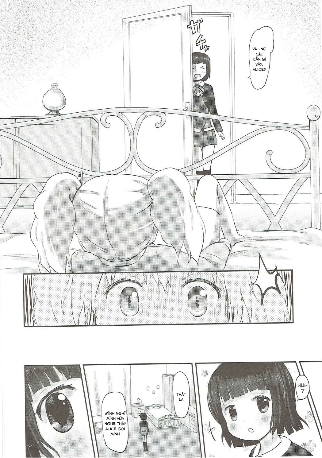 HentaiVN.net - Ảnh 15 - Kiniro Potion (Kiniro Mosaic) - Oneshot