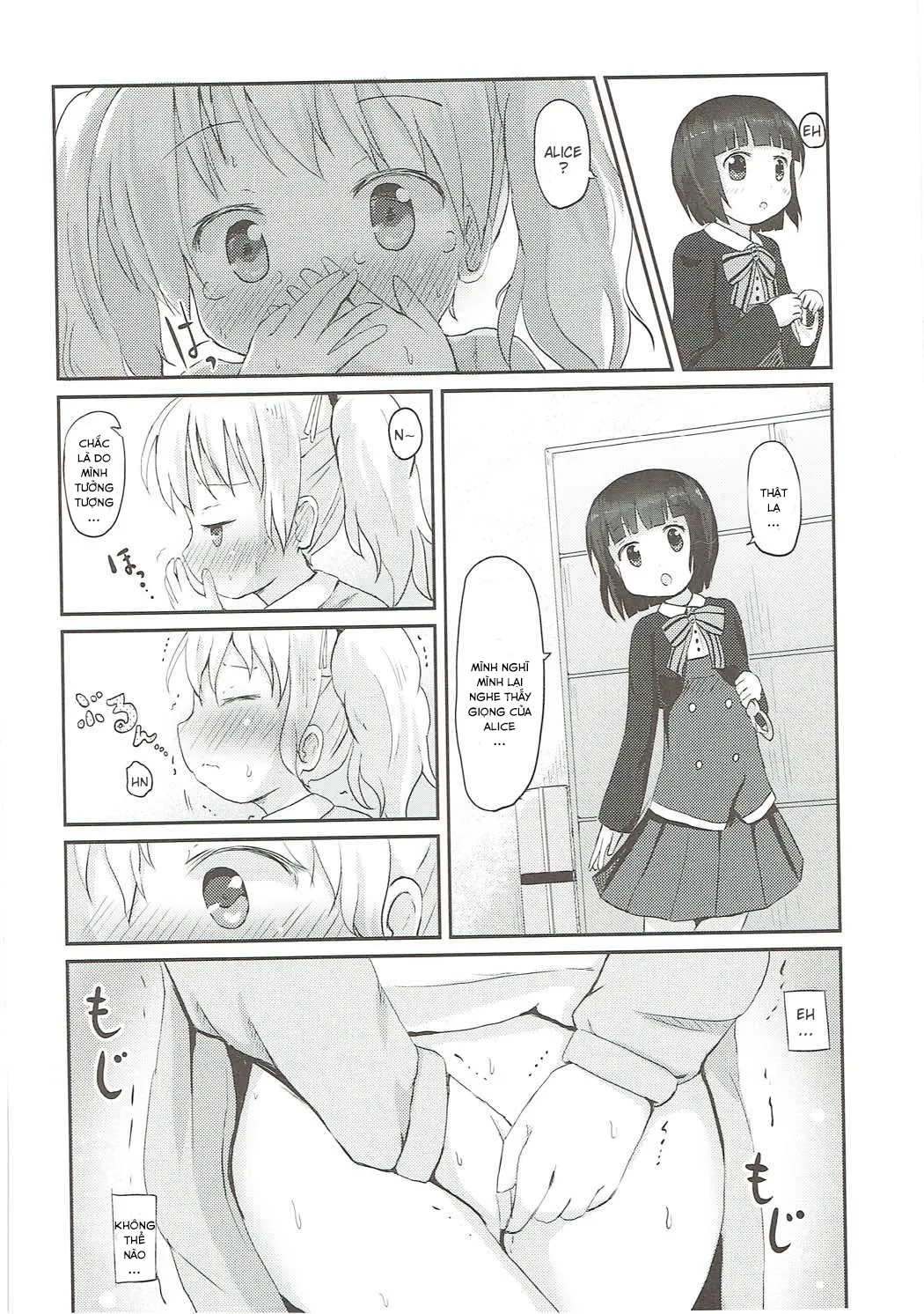 HentaiVN.net - Ảnh 17 - Kiniro Potion (Kiniro Mosaic) - Oneshot