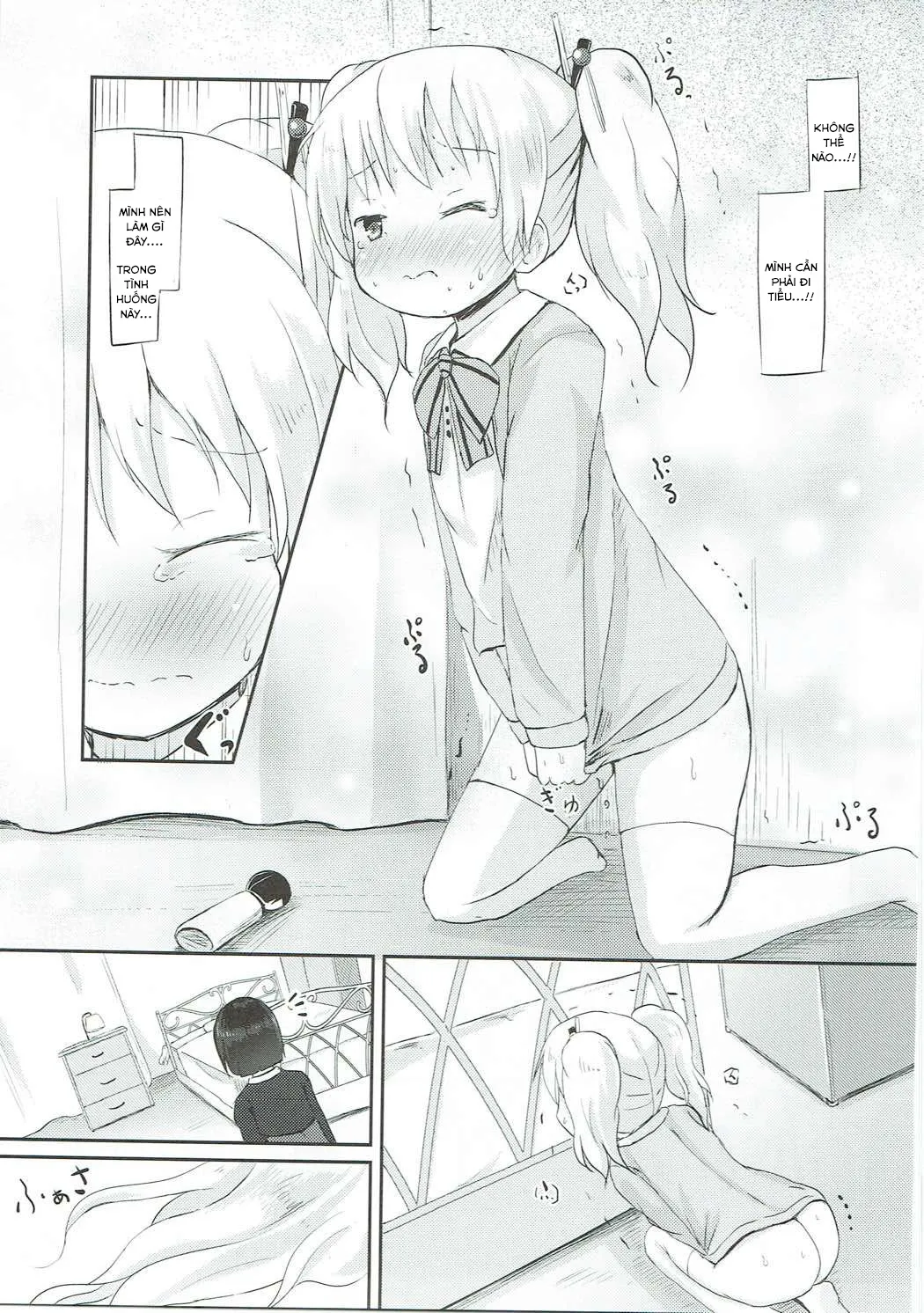 HentaiVN.net - Ảnh 18 - Kiniro Potion (Kiniro Mosaic) - Oneshot
