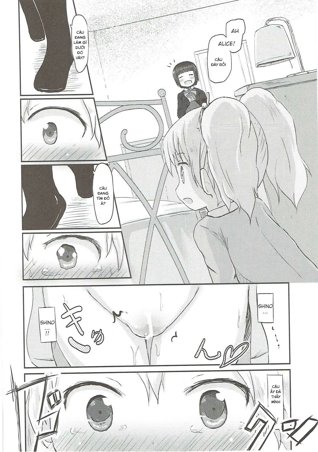 HentaiVN.net - Ảnh 19 - Kiniro Potion (Kiniro Mosaic) - Oneshot