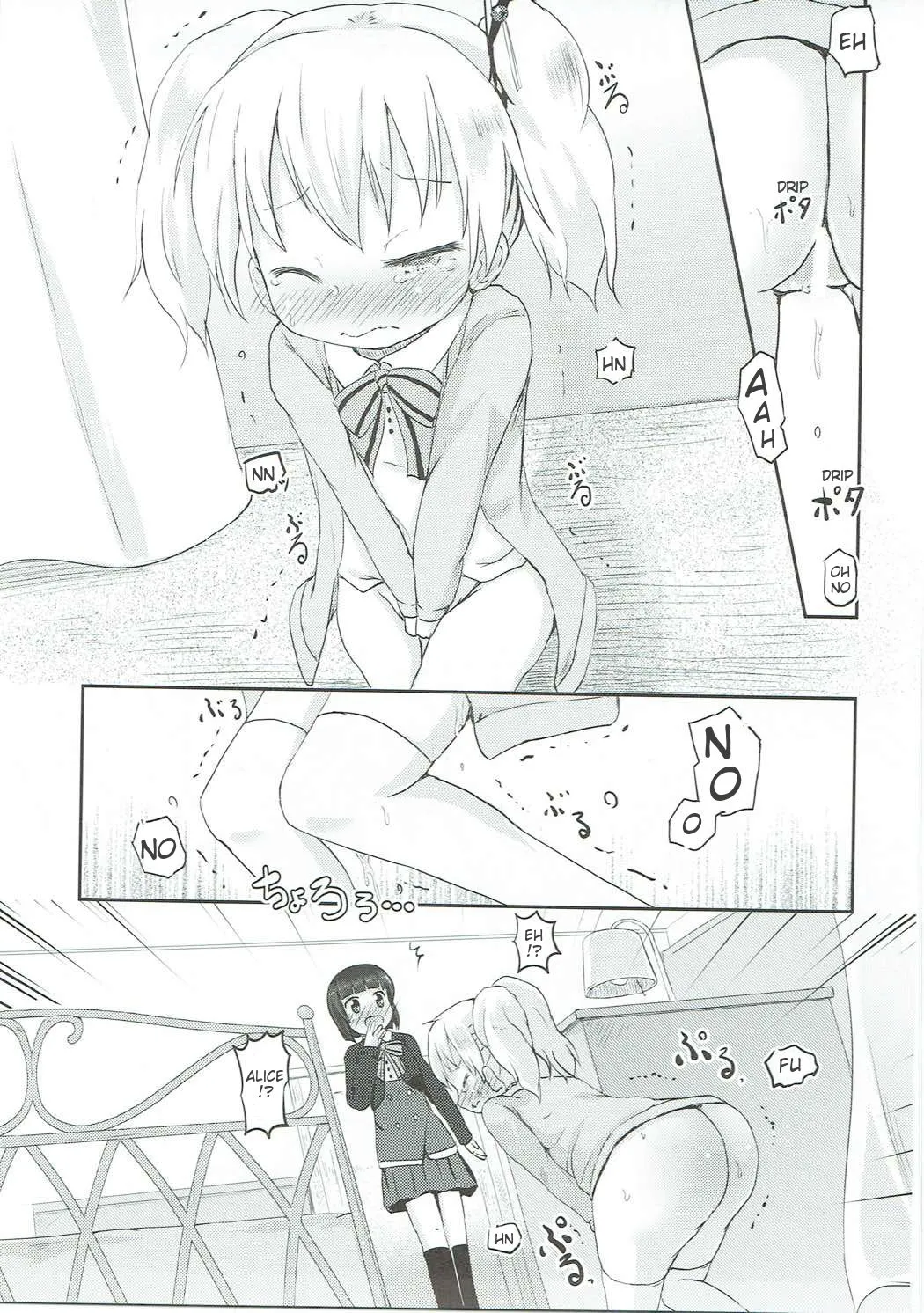 HentaiVN.net - Ảnh 20 - Kiniro Potion (Kiniro Mosaic) - Oneshot