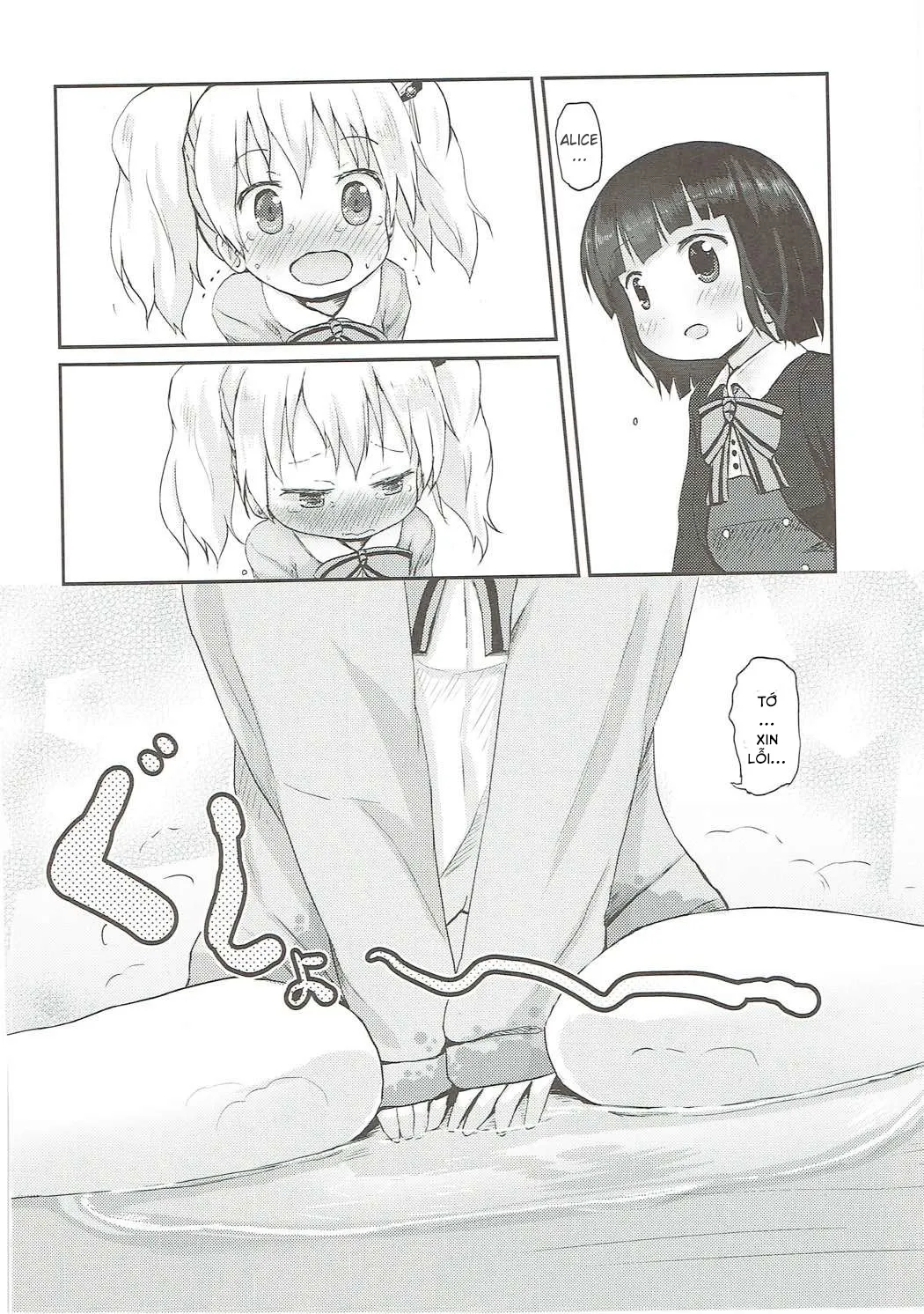 HentaiVN.net - Ảnh 23 - Kiniro Potion (Kiniro Mosaic) - Oneshot
