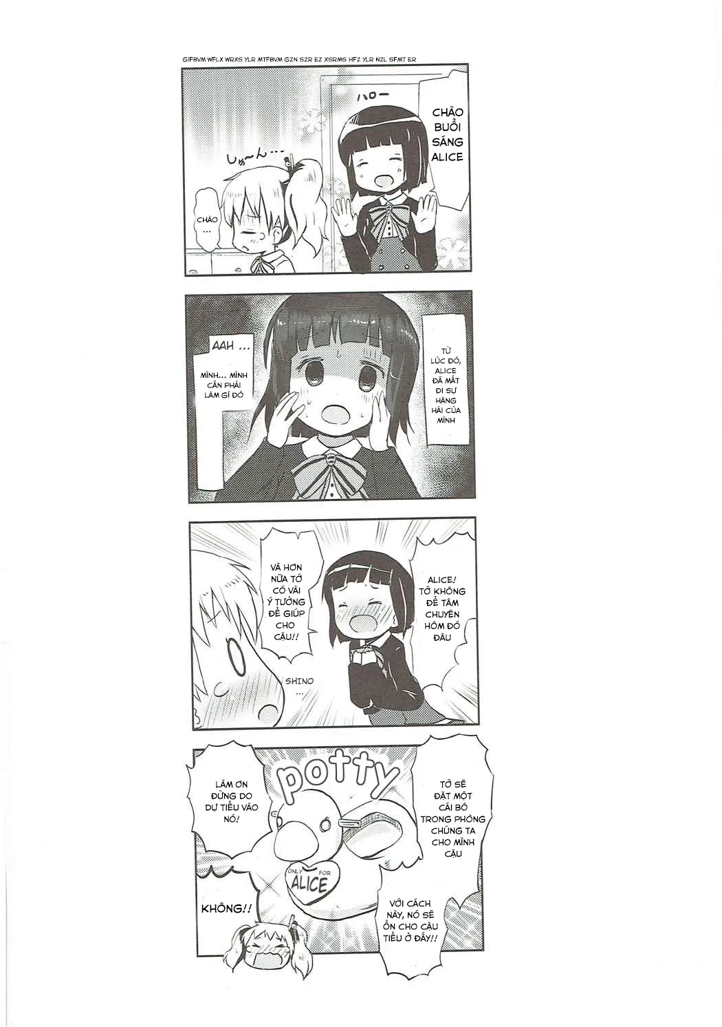 HentaiVN.net - Ảnh 24 - Kiniro Potion (Kiniro Mosaic) - Oneshot