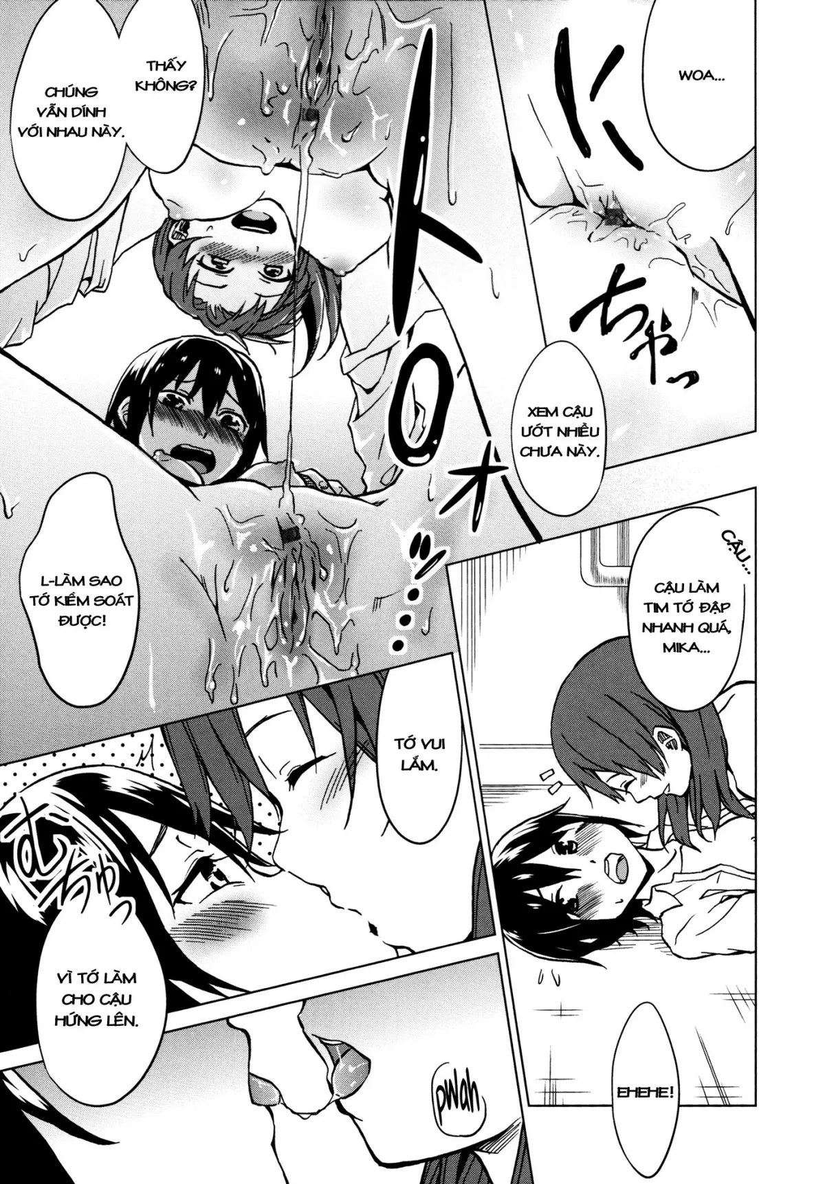 HentaiVN.net - Ảnh 14 - Iromeki Girls - Chap 7