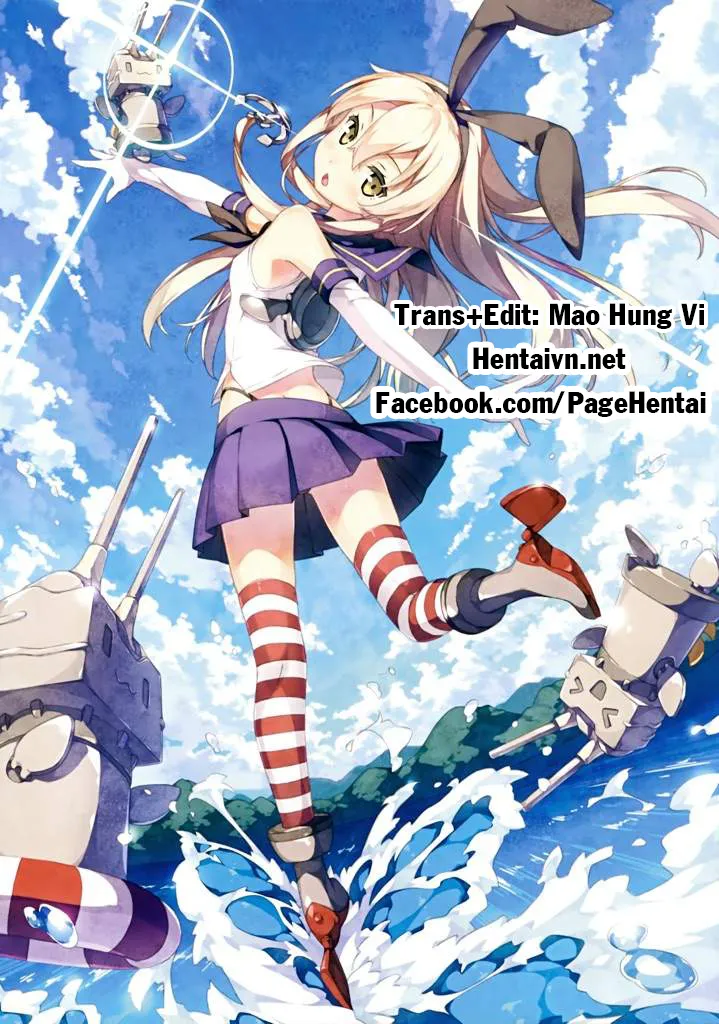 HentaiVN.net - Ảnh 22 - Kuubo Wo-Kyuu-chan no Shimakaze Yuri Dorei Choukyou ~3P Choukyou Hen~ (Kantai Collection) [Standard Carrier Wo-Class Shimakaze's Yuri Slave Training ~Threesome Training~] - Oneshot