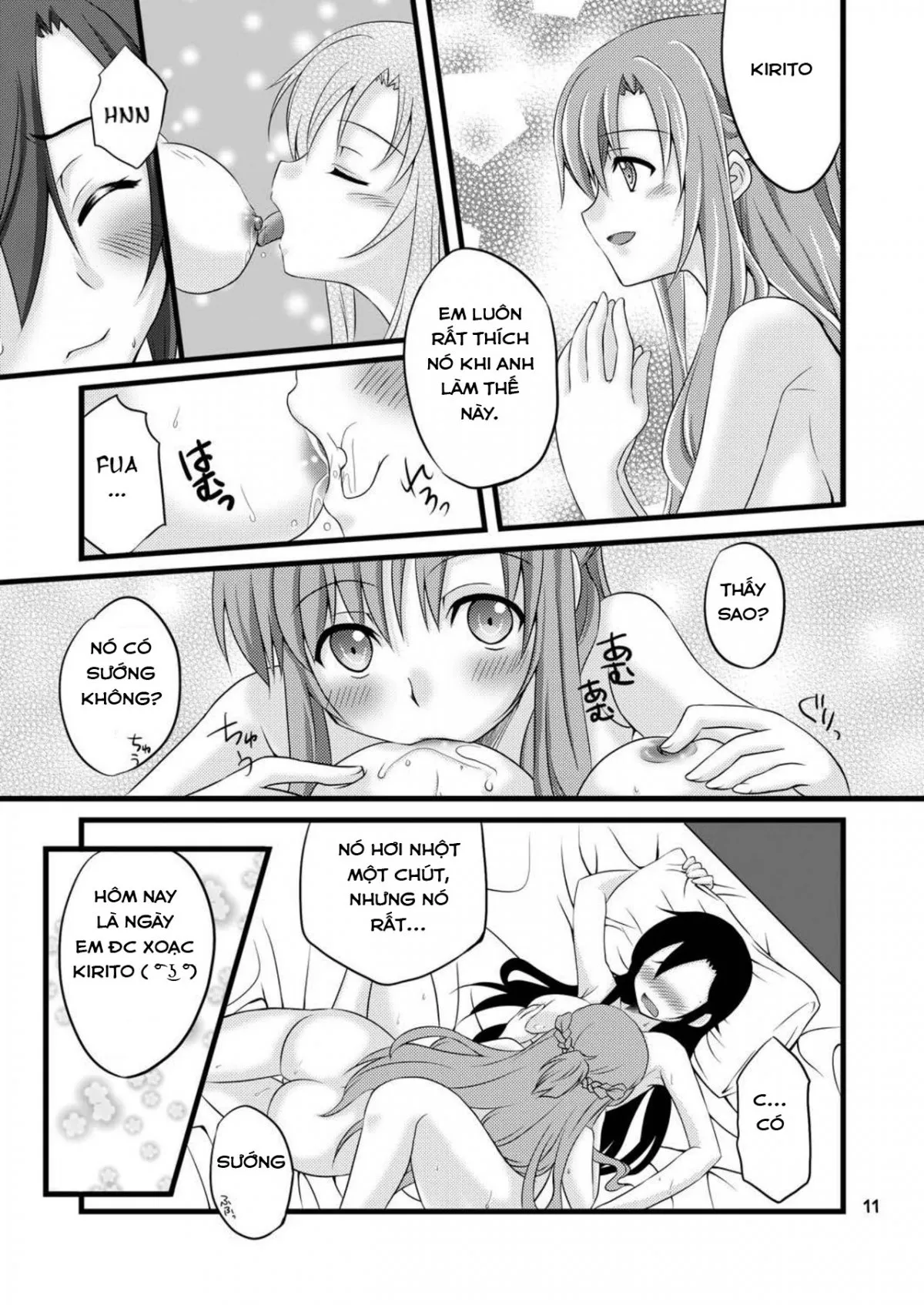 HentaiVN.net - Ảnh 10 - Kirito-chan to Asobou! (Sword Art Online) - Oneshot