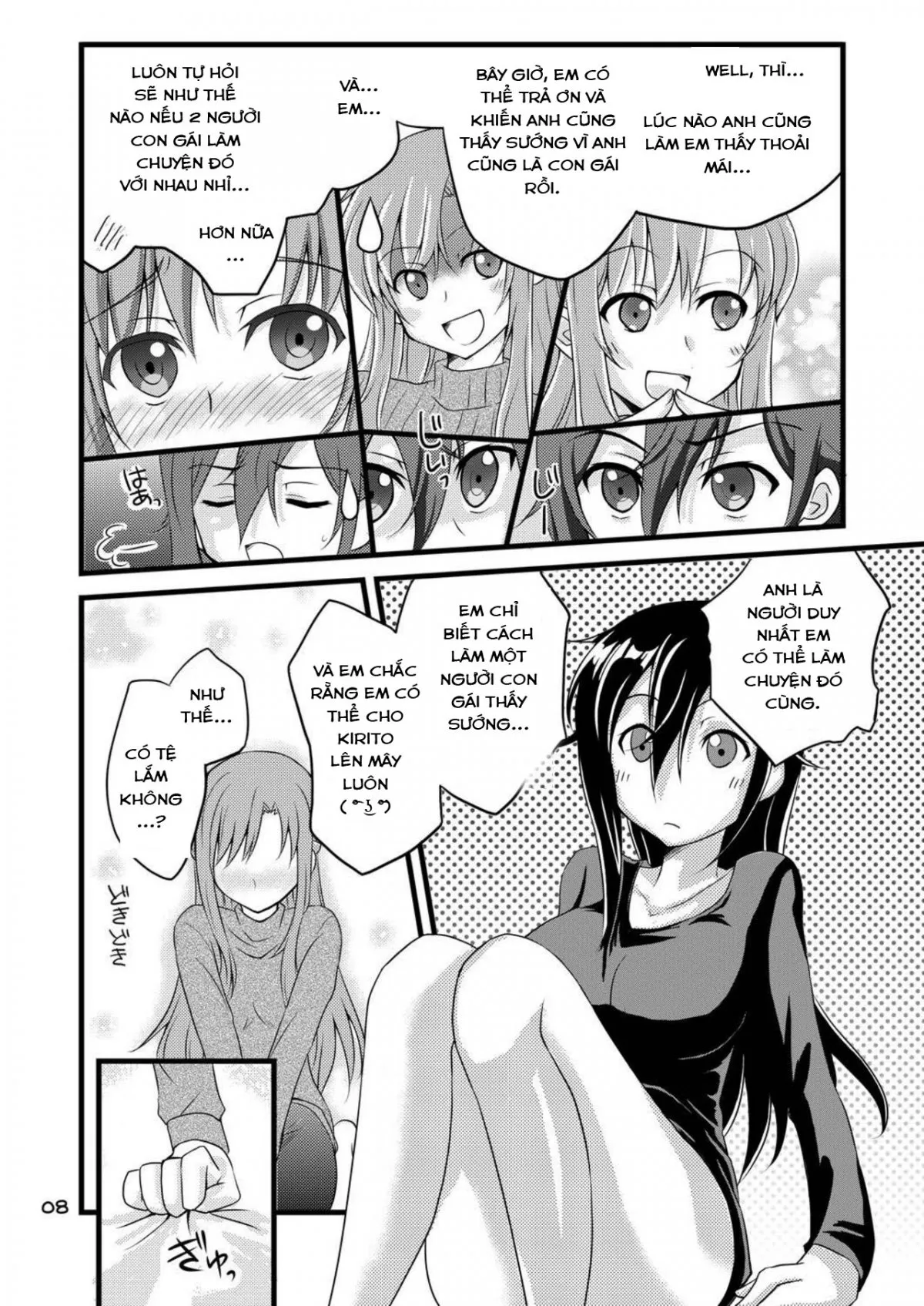 HentaiVN.net - Ảnh 7 - Kirito-chan to Asobou! (Sword Art Online) - Oneshot