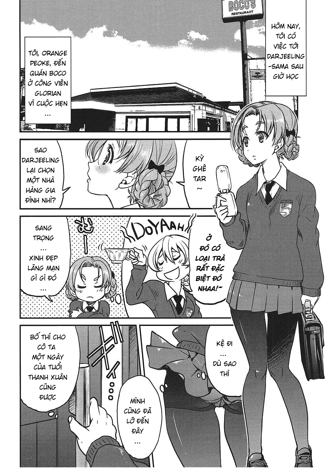 HentaiVN.net - Ảnh 3 - Darjeeling-sama No Drink Bar (Girls und Panzer) - Oneshot