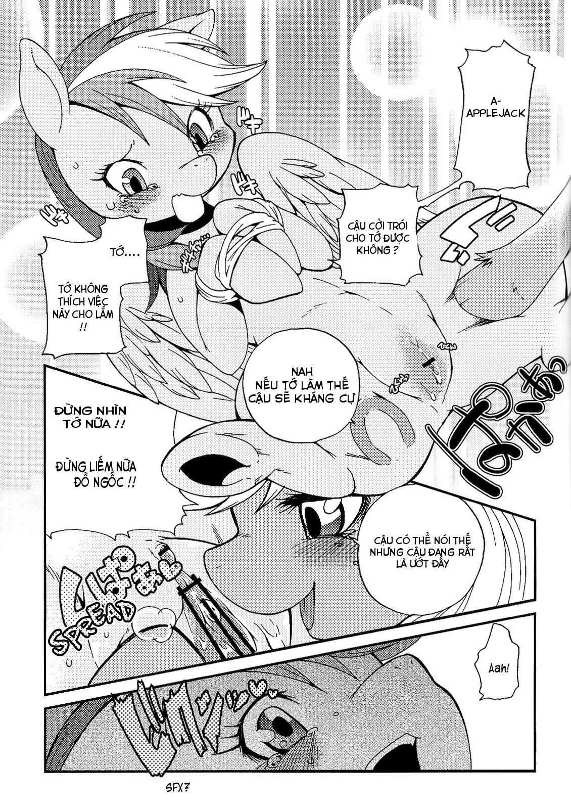 HentaiVN.net - Ảnh 15 - Niji Iro Ao Ringo (My Little Pony Friendship Is Magic) - Oneshot